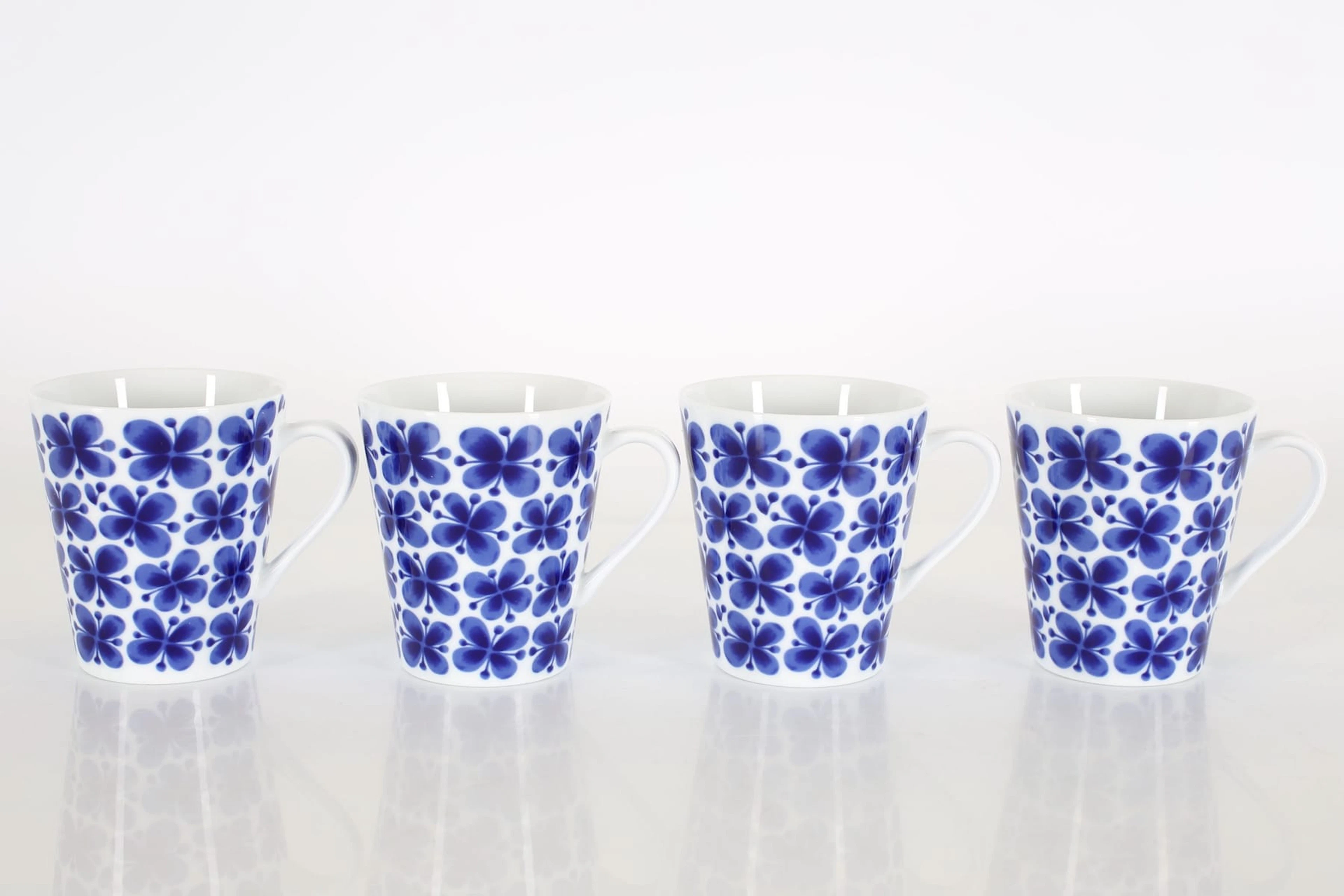 MARIANNE WESTMAN (1928-2017), kaffemuggar, 4 st, "Mon Amie", Rörstrand