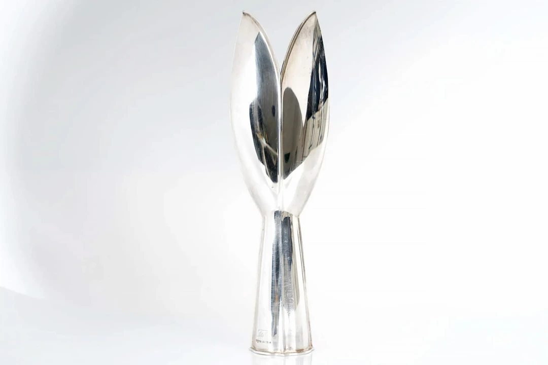 TAPIO WIRKKALA (1915-1985), vas, silver, Kultakeskus, Tavastehus, 1958