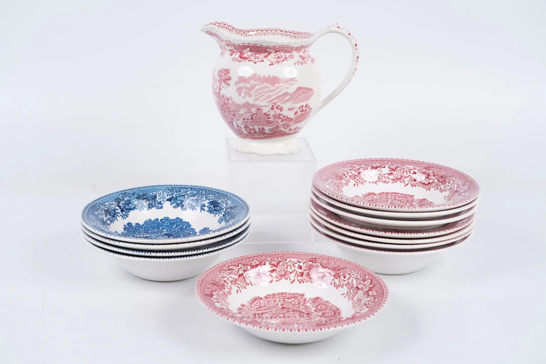 SERVISDELAR, Wedgewood samt Burslem, England