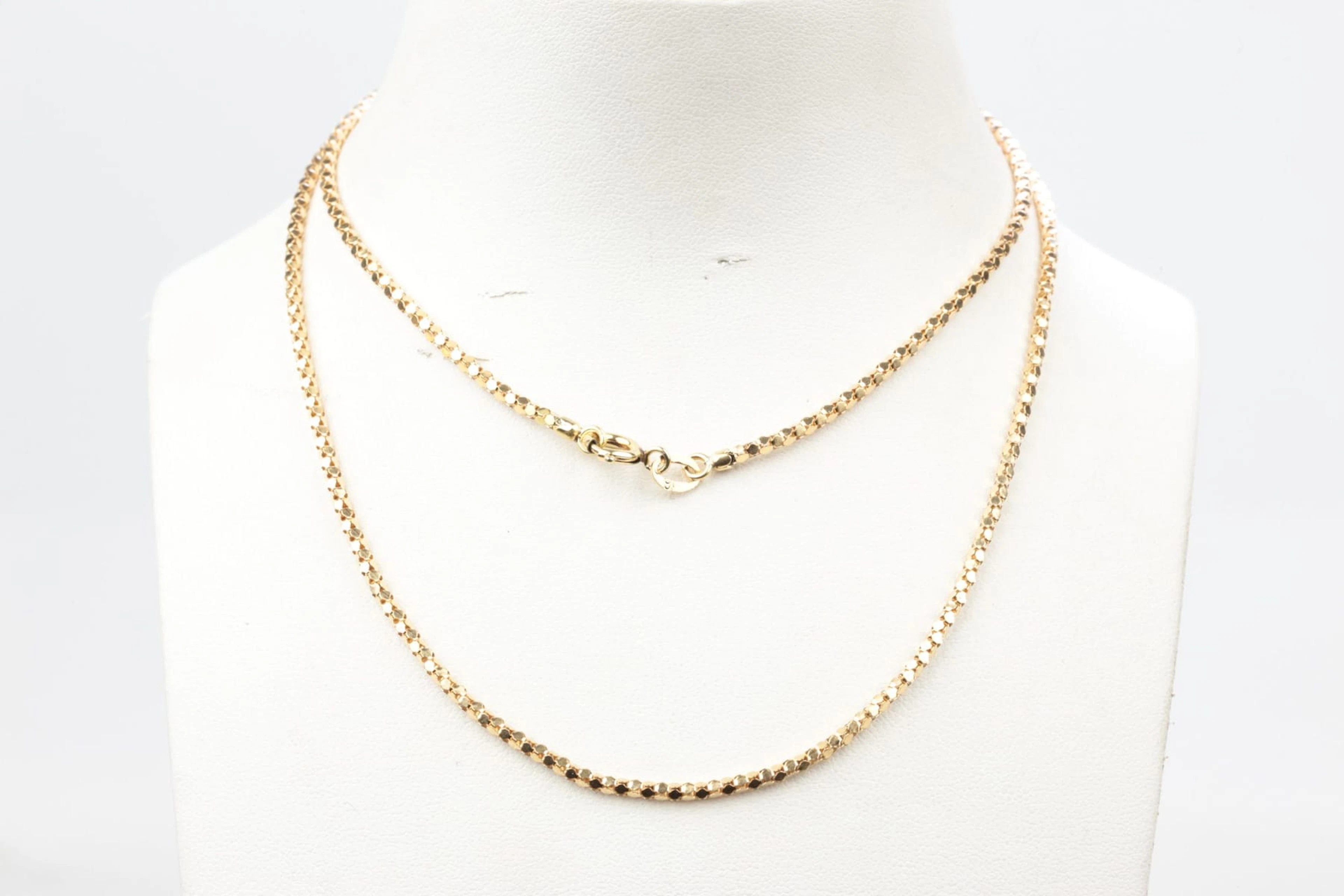 HALSKEDJA, guld, 18 k, ca 6,34 g