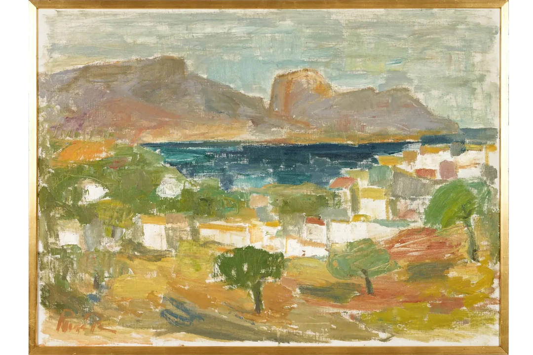 RUNE PERSON (1914-1990), olja på duk