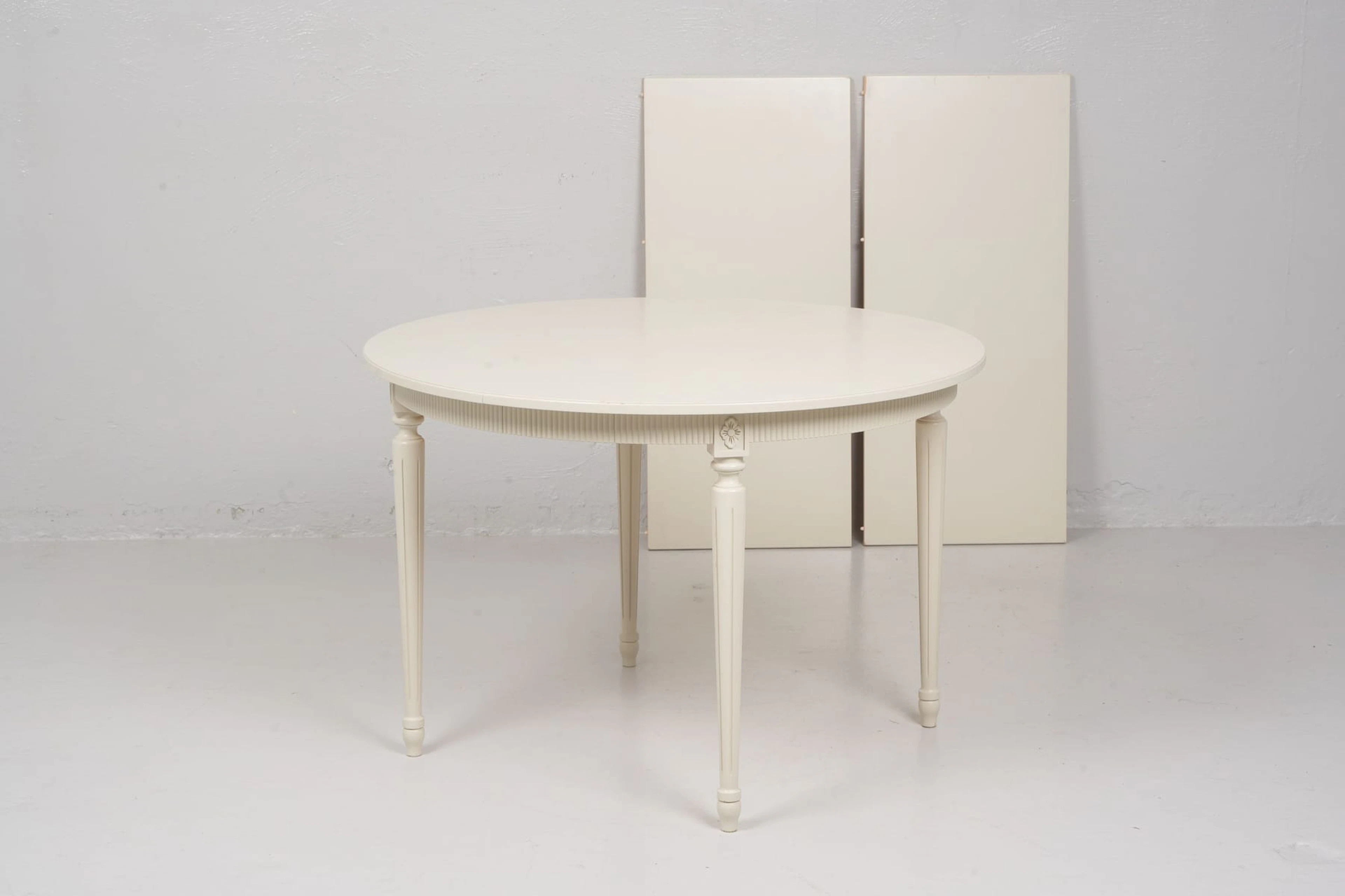 MATBORD, med iläggsskivor, gustaviansk stil, 1900-tal