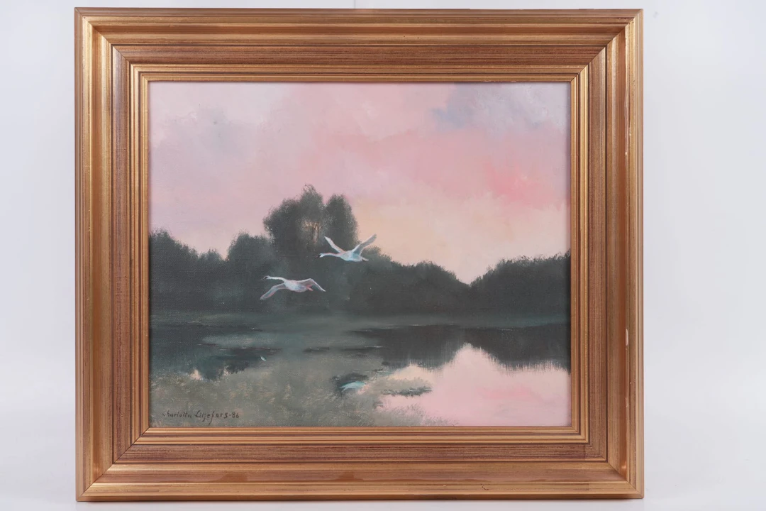 CHARLOTTA LILJEFORS (1943), olja på duk