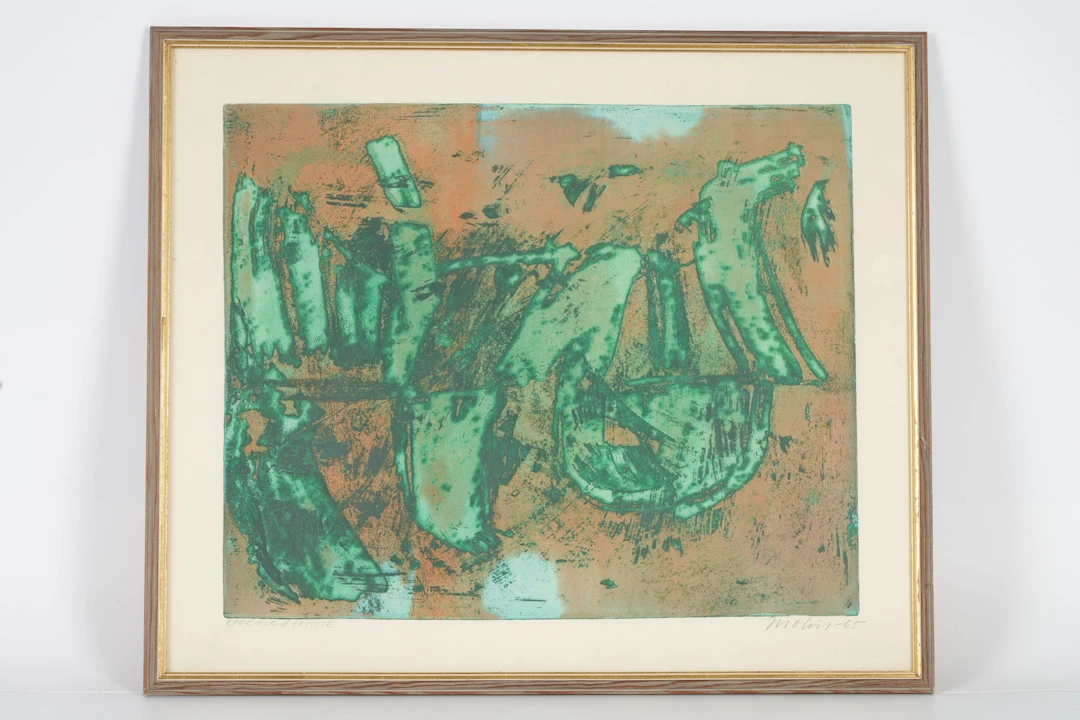 BRITA MOLIN (1919-2008), färgetsning