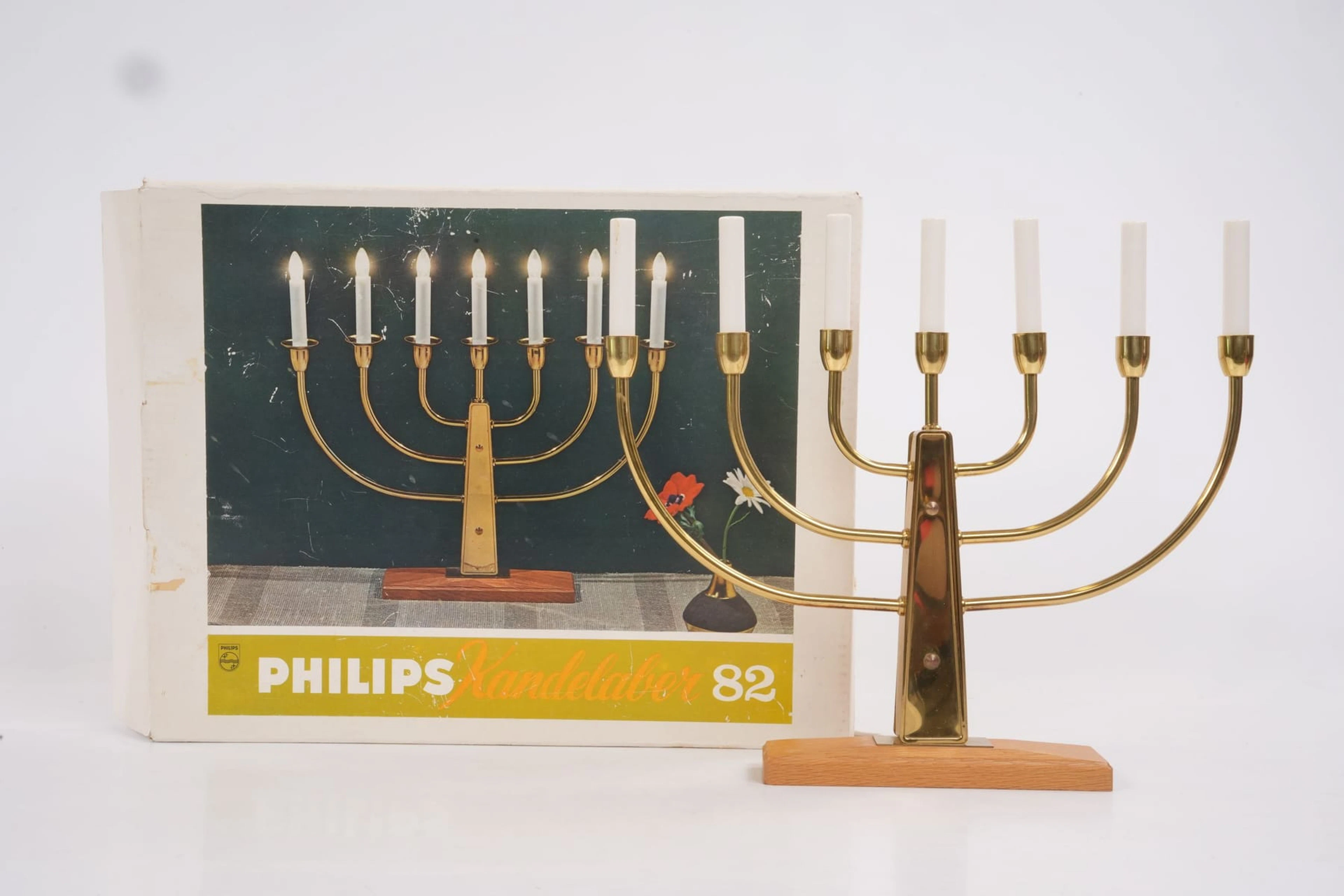 KANDELABER, för 7 ljus, Philips
