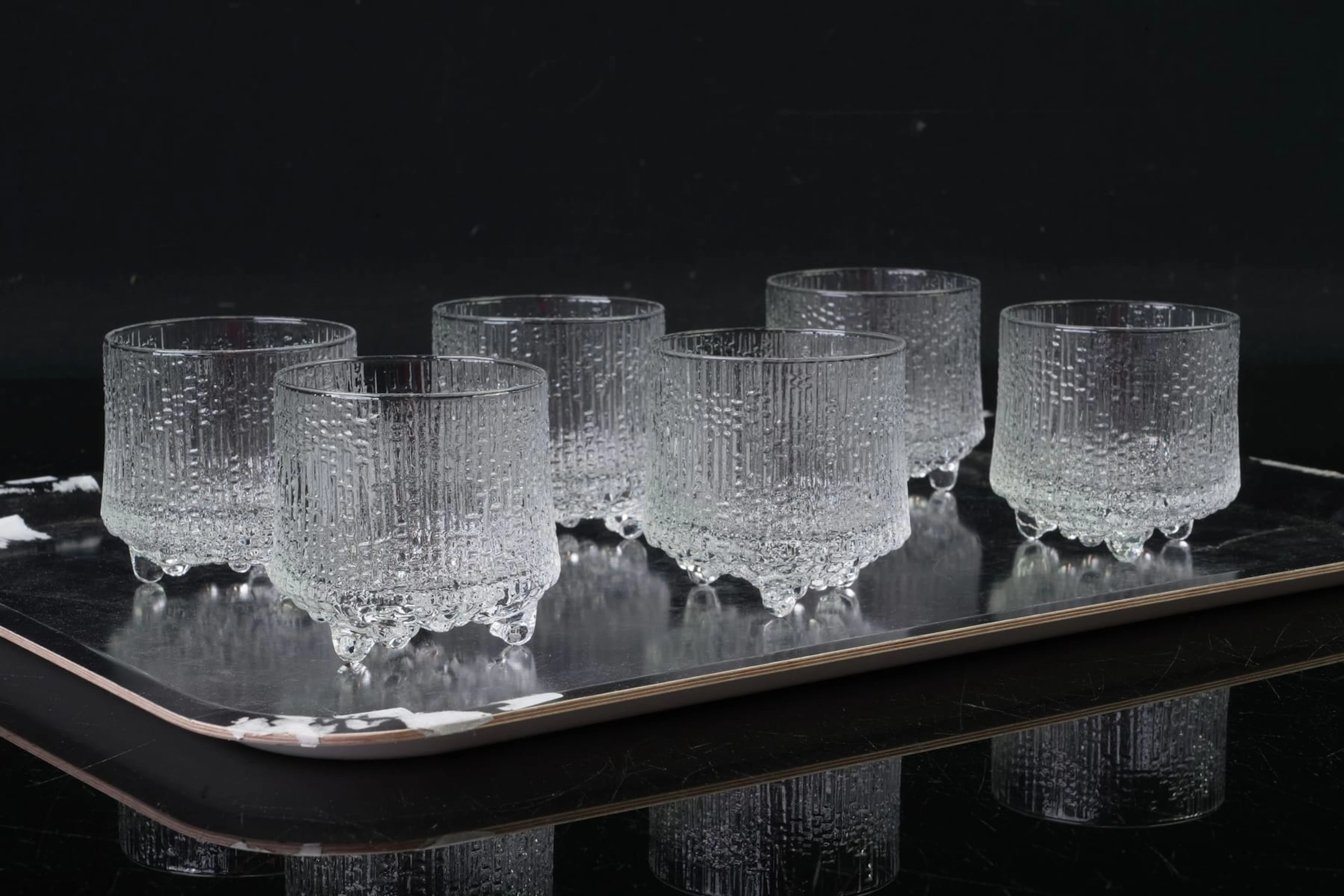 TAPIO WIRKKALA (1915-1985), selterglas, 6 st, "Ultima Thule", Iittala
