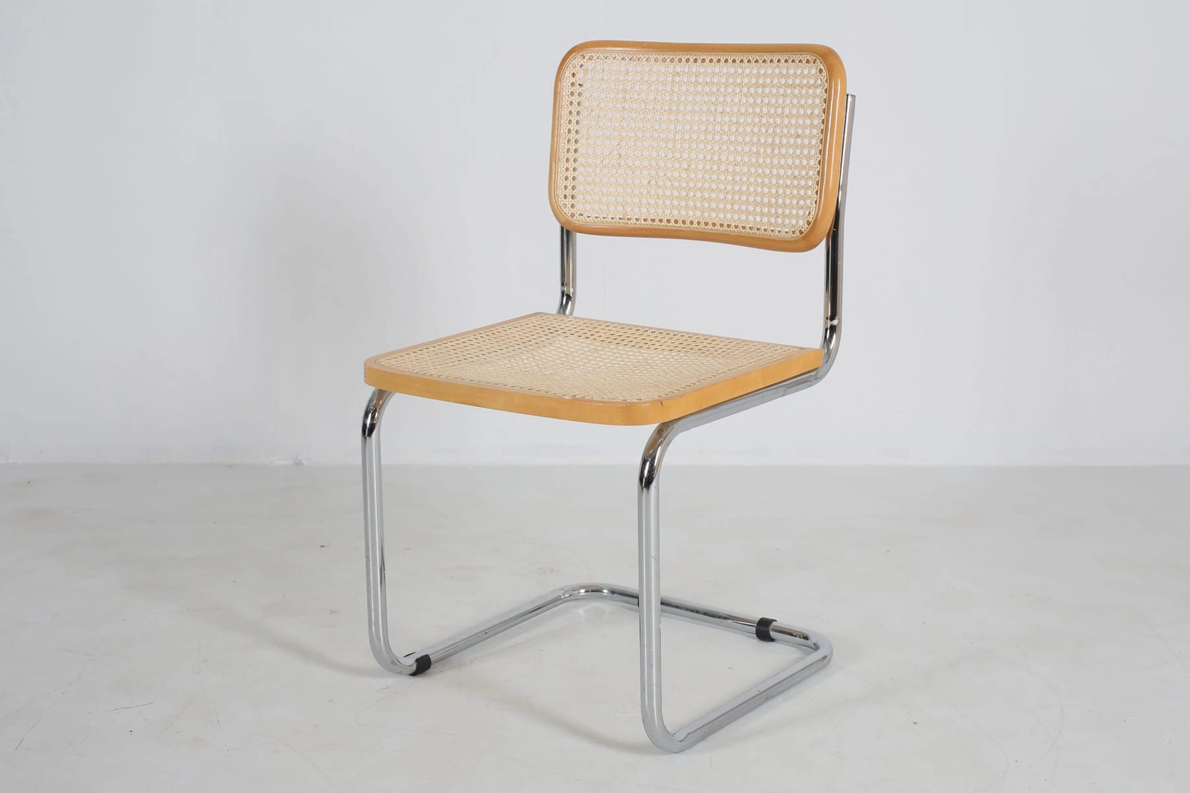 STOL, stålrör/bok, Bauhaus stil, 1900-talets andra hälft