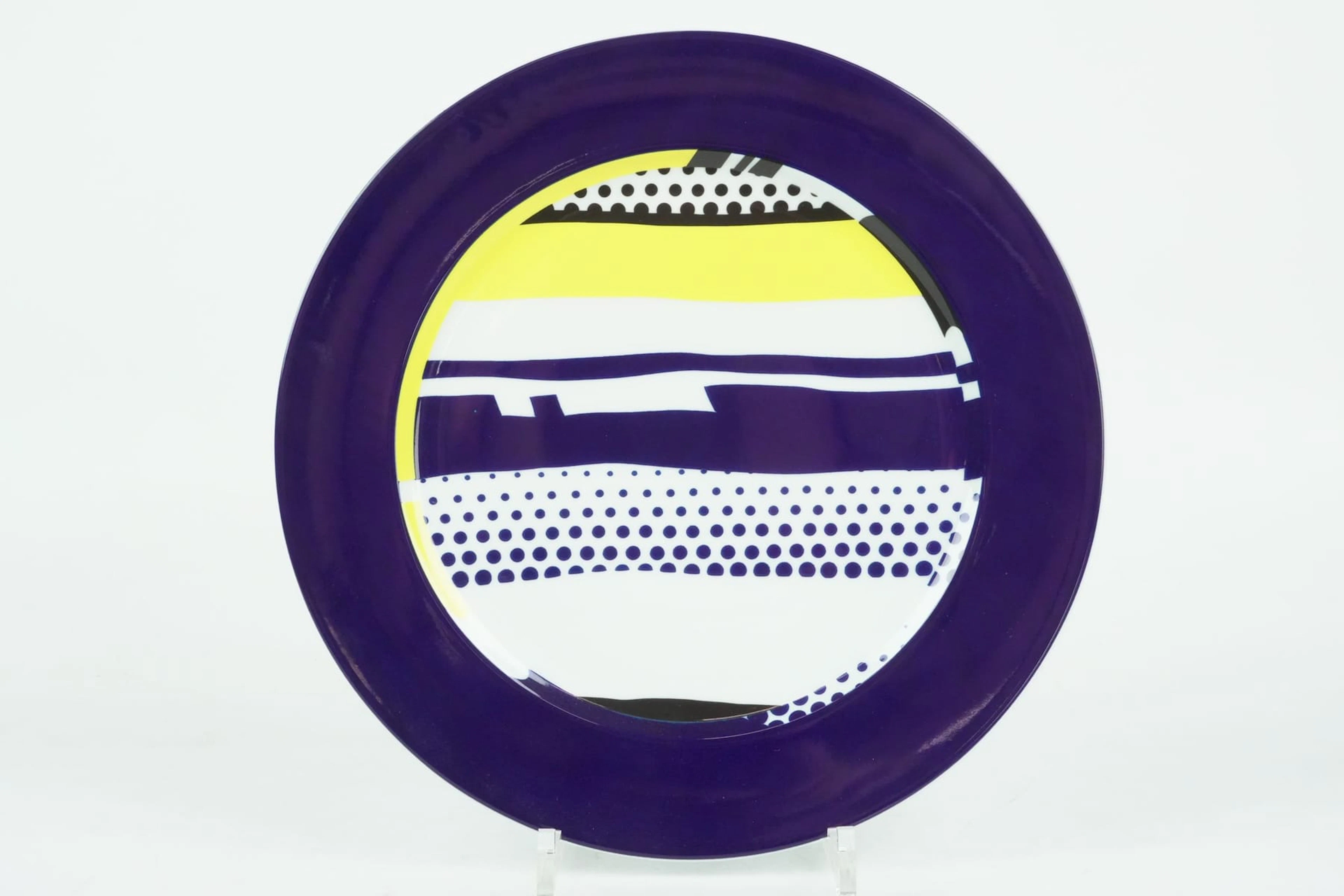 ROY LICHTENSTEIN (1923-1997), samlartallrik, Rosenthal