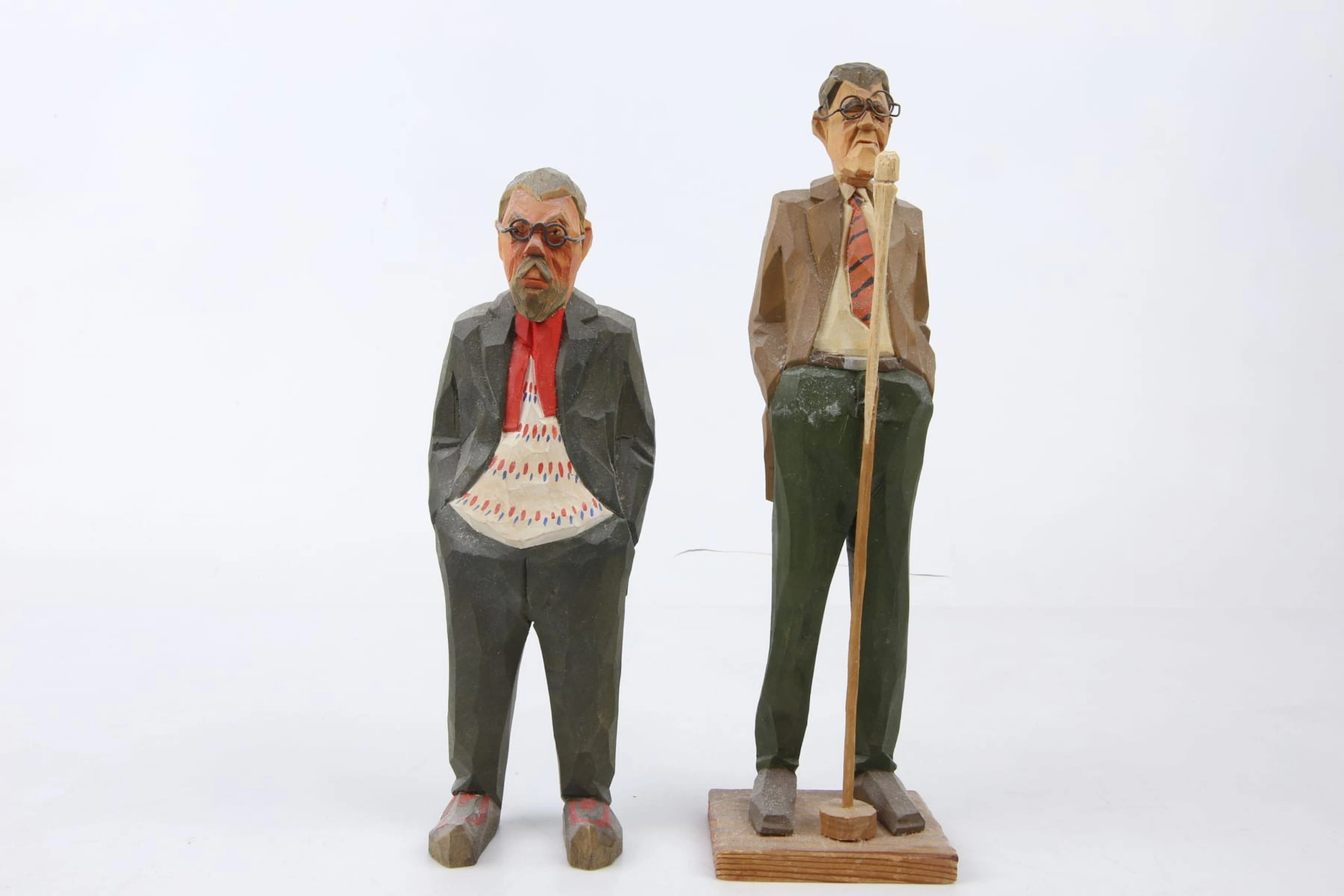 SVEN OCH URBAN GUNNARSSON, figuriner, 2 st, bl.a. "Sven Jerring"