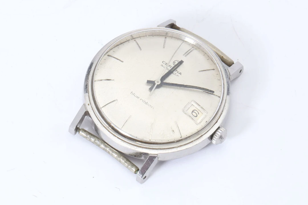 ARMBANDSUR, Certina Automatic Blue ribbon, stål, 1963