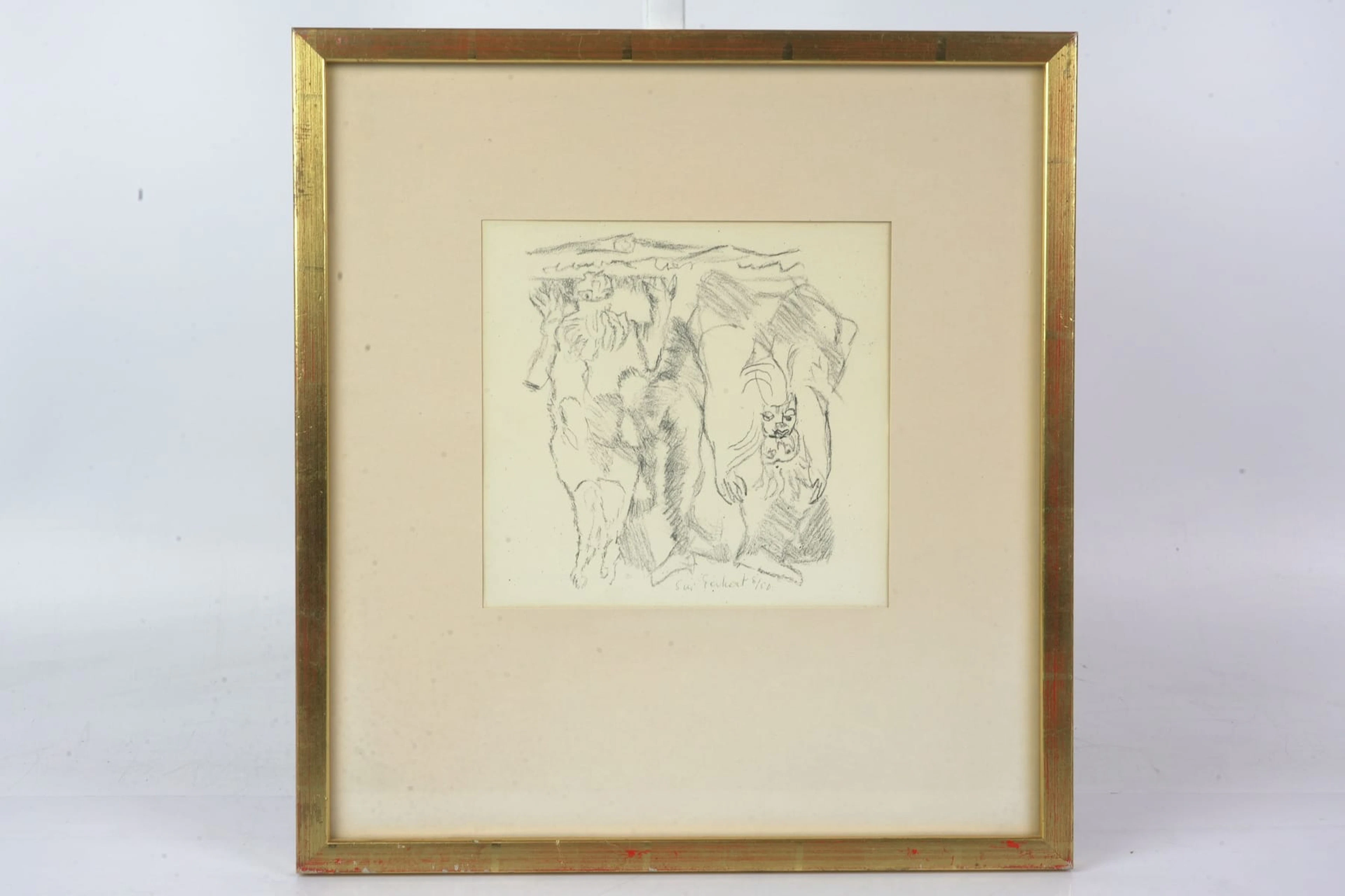 SIRI DERKERT (1888-1973), litografi