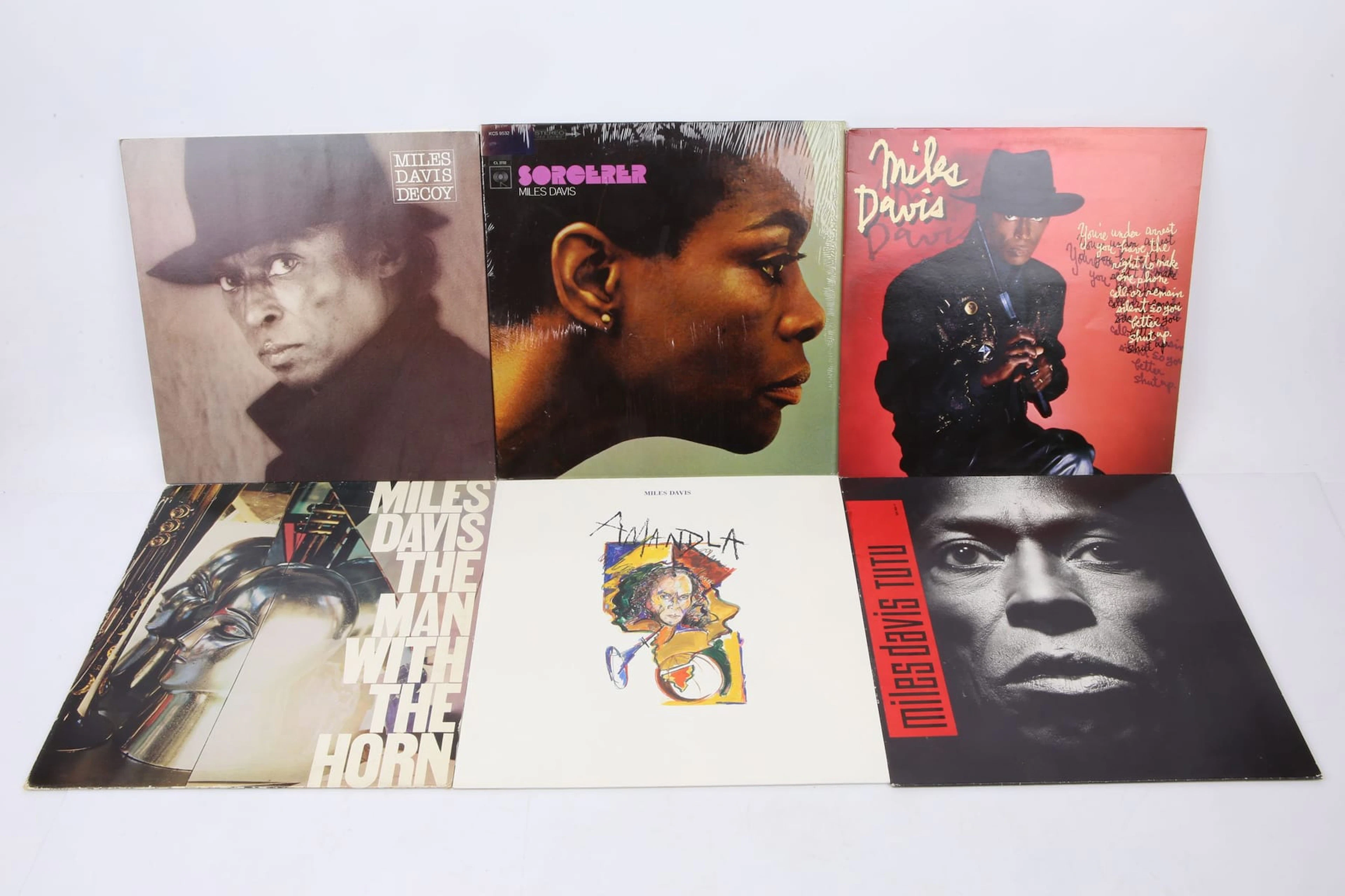 LP-SKIVOR, 6 st, Miles Davis