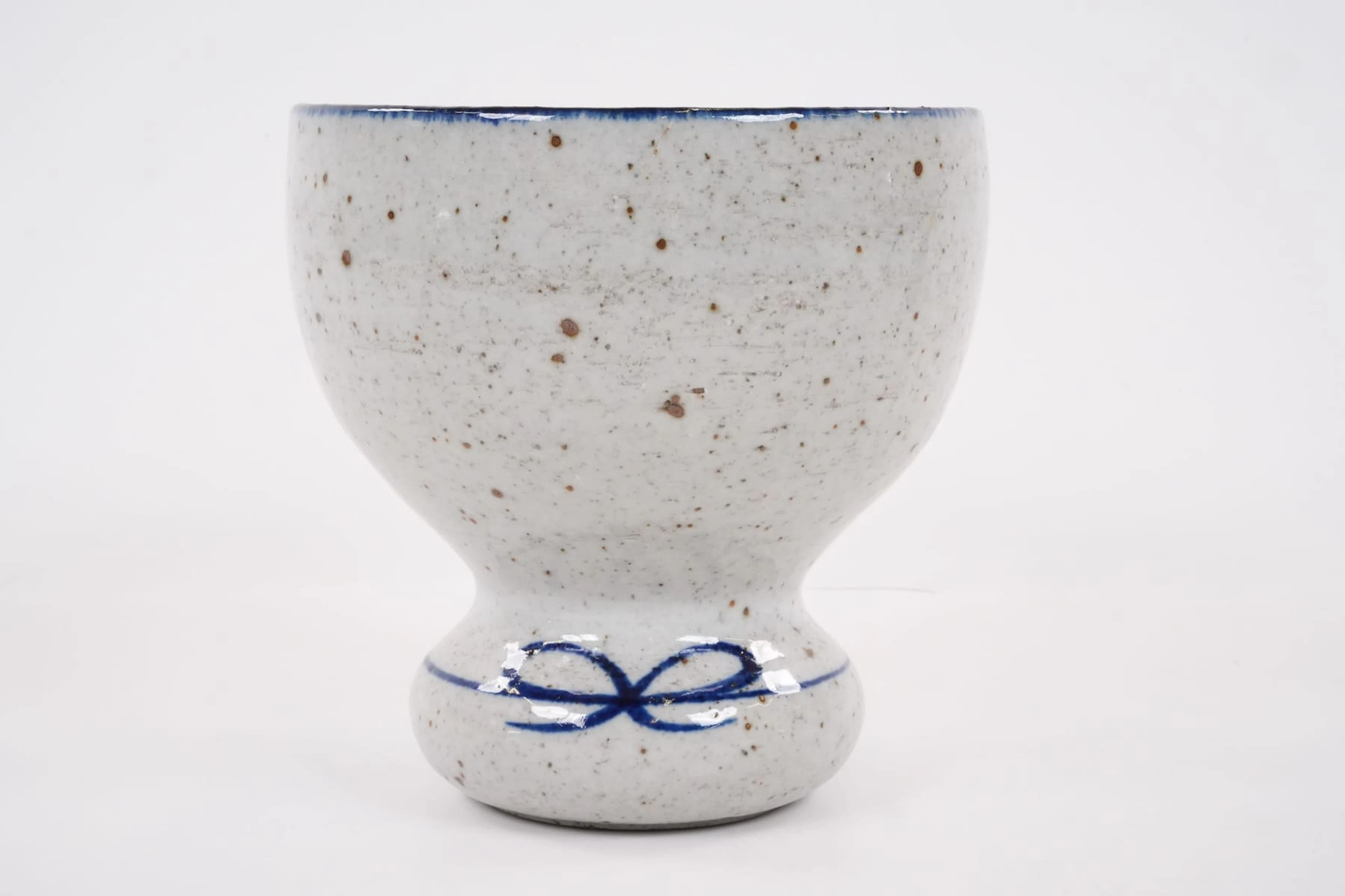 SYLVIA LEUCHOVIUS (1915-2003), vas, glaserat stengods, Rörstrand Ateljé