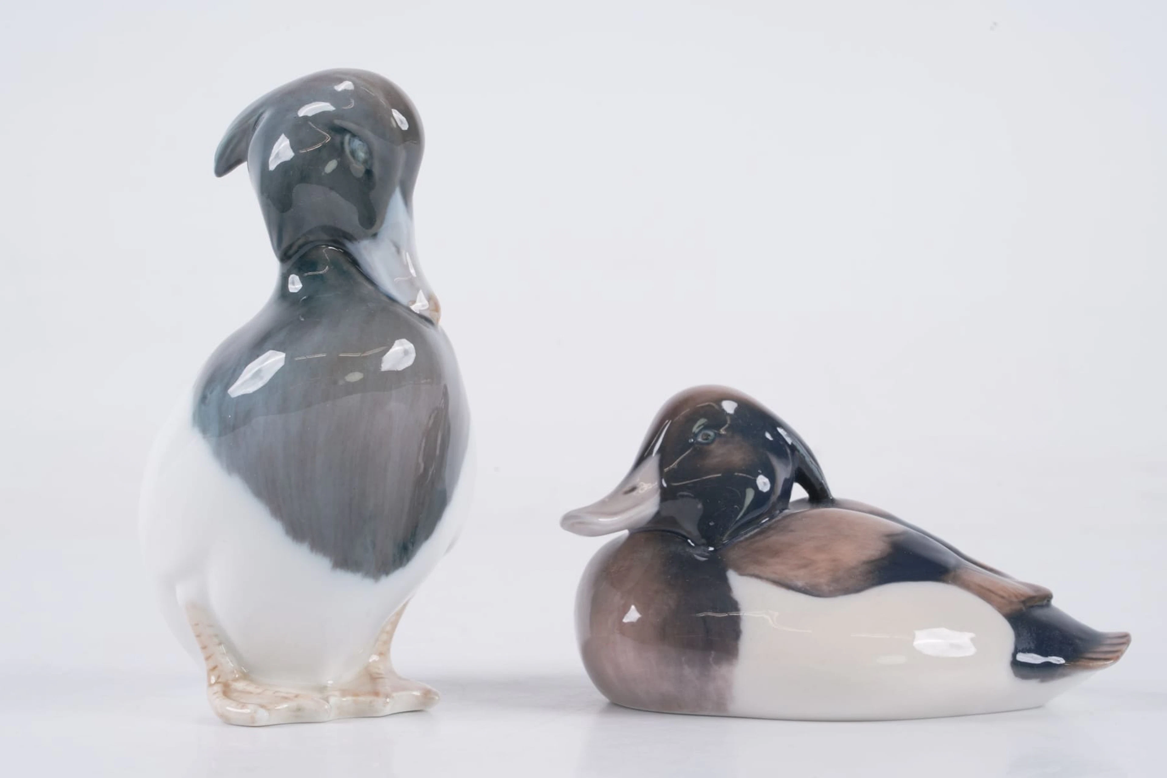 FIGURINER, 2 st, fåglar, Royal Copenhagen