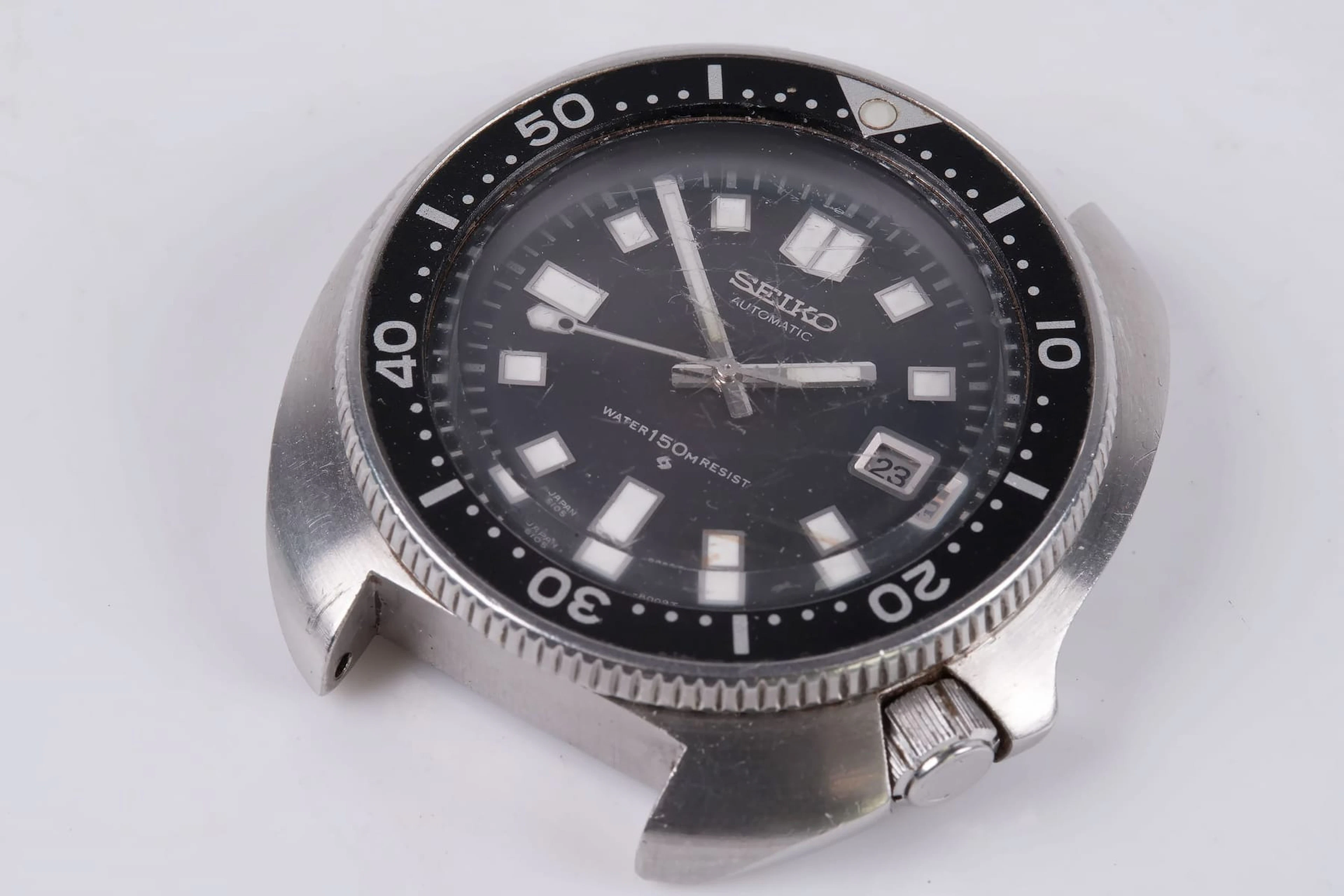 ARMBANDSUR / DYKARUR, Seiko 6105-8110, "Captain Willard", Japan, 1975