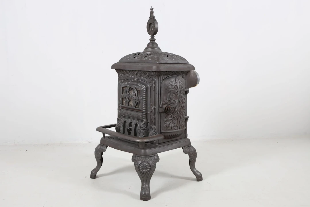 KAMIN, gjutjärn, Norrahammar, No 33, Sirius