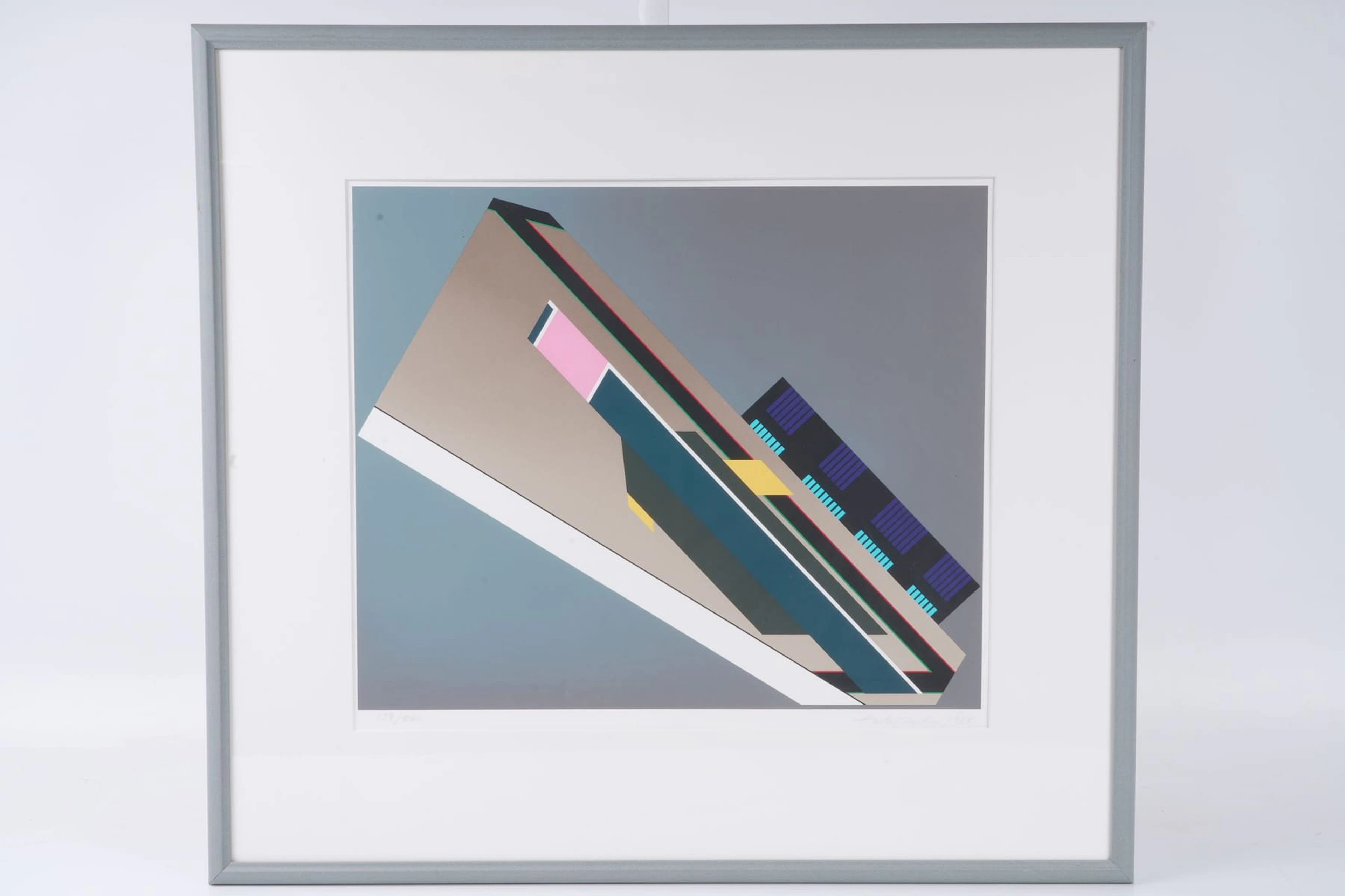 PEDER DUKE (1938-2003), färgserigrafi