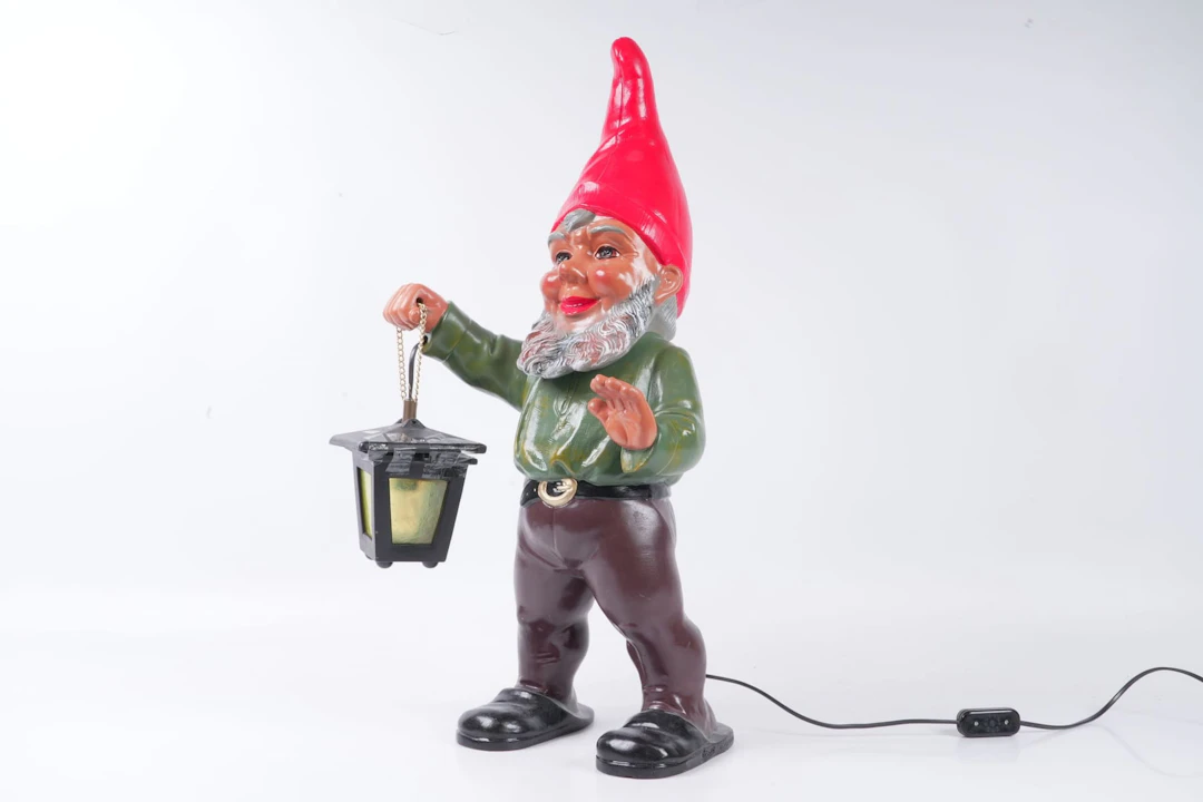 TOMTE med lykta, Heissner, Västtyskland