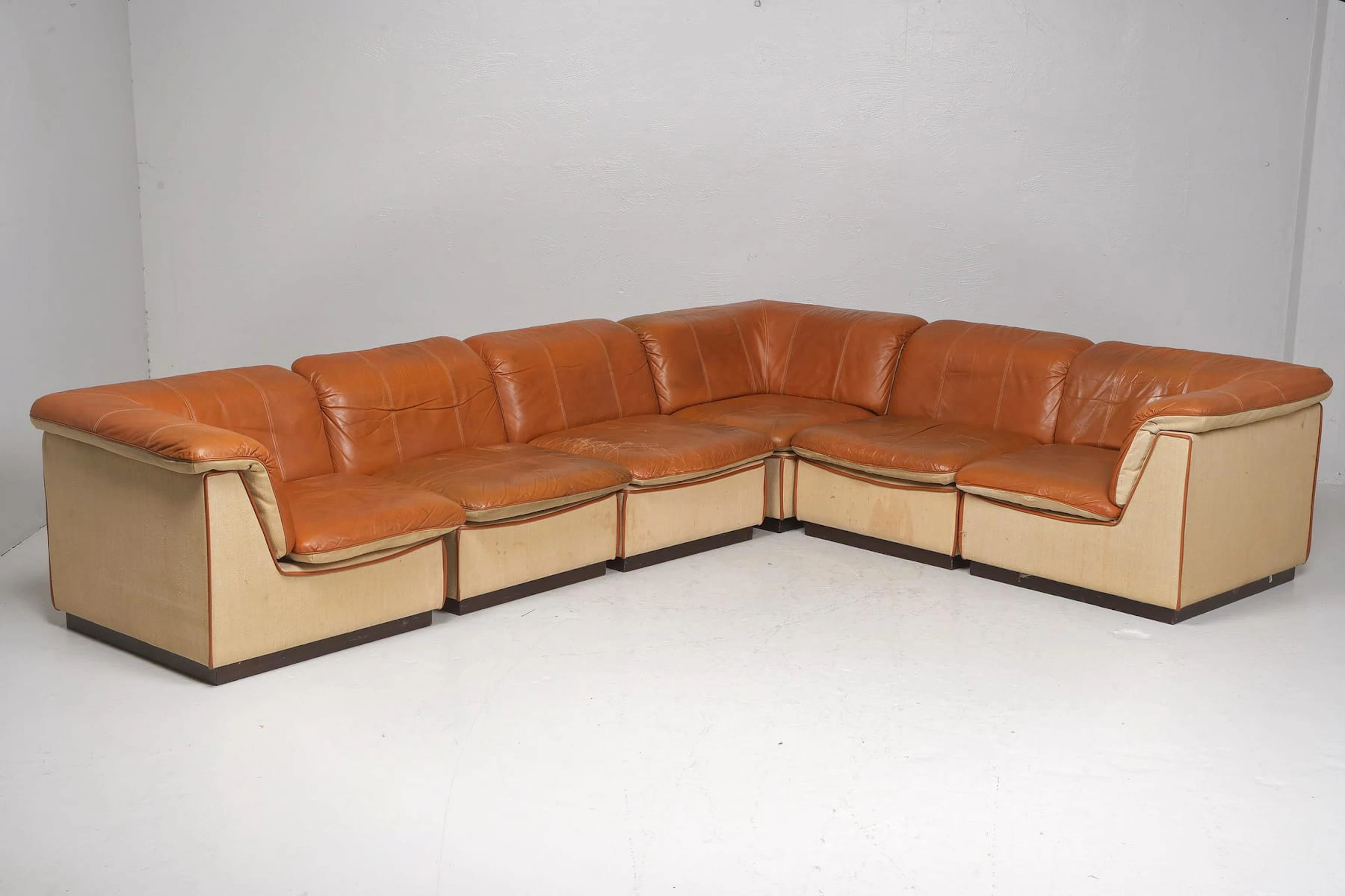 BROR BOIJE, modulsoffa, 6 delar, "Sapporo", BD Furniture, OY BJ. Dahlqvist