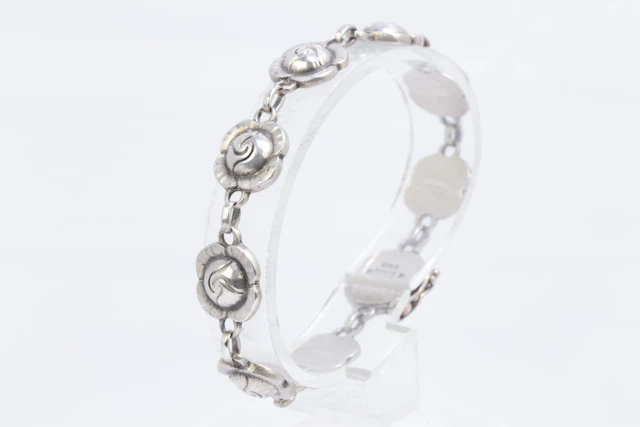 ARMBAND, silver, Georg Jensen & Wendel, modell 44, 1936-1944, Danmark
