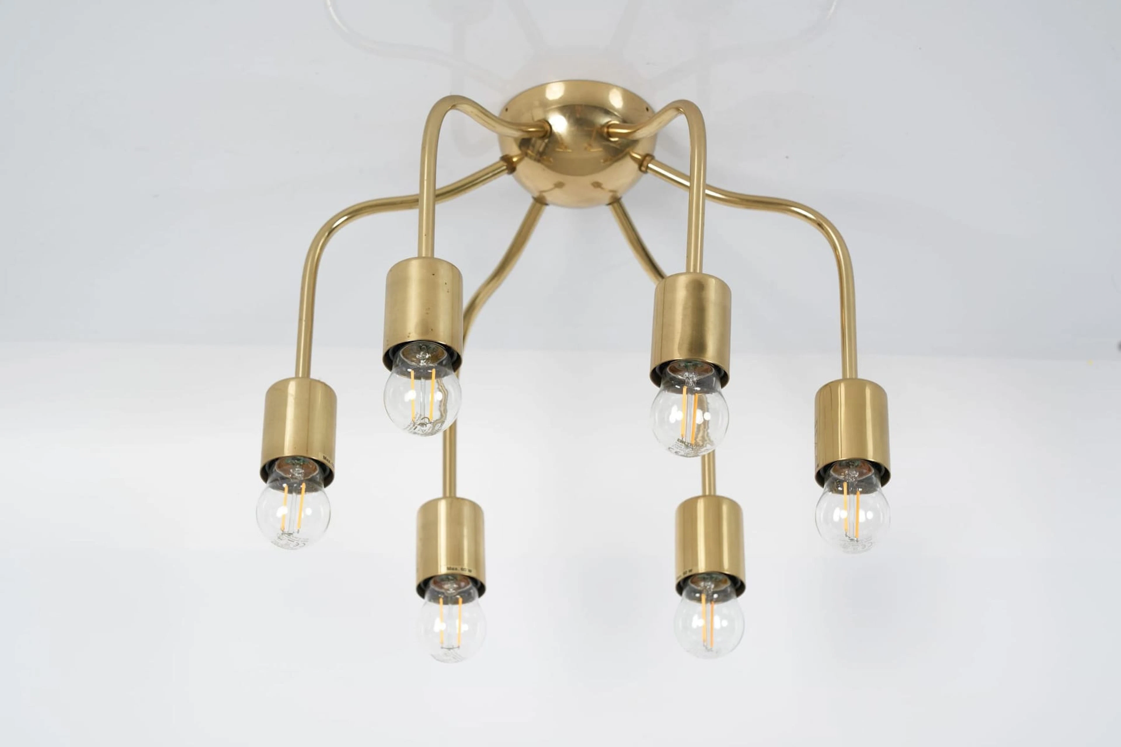 JOSEF FRANK (1885-1967), taklampa, "Spindeln", model 2356, Firma Svenskt Tenn