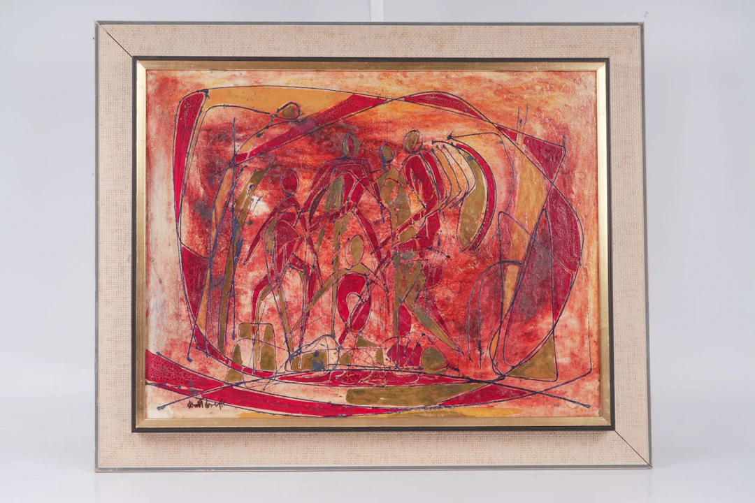 DIMITRIOS PEZOUVANIS (1935-2013), olja på pannå