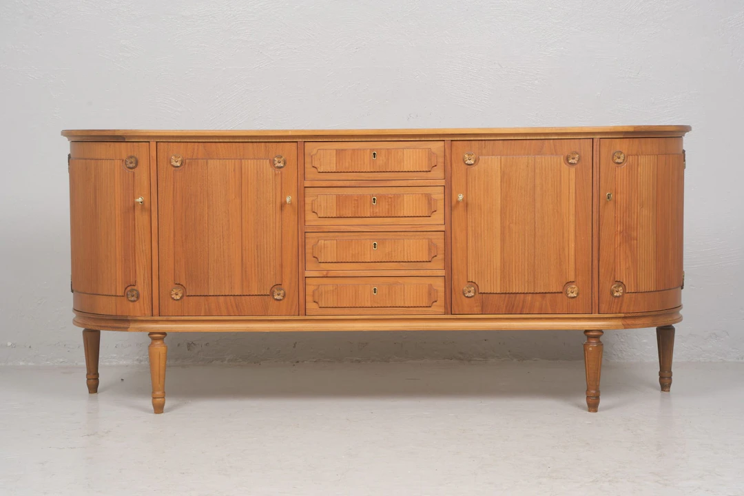 SIDEBOARD, valnöt, gustaviansk stil, 1900-taltes andra hälft