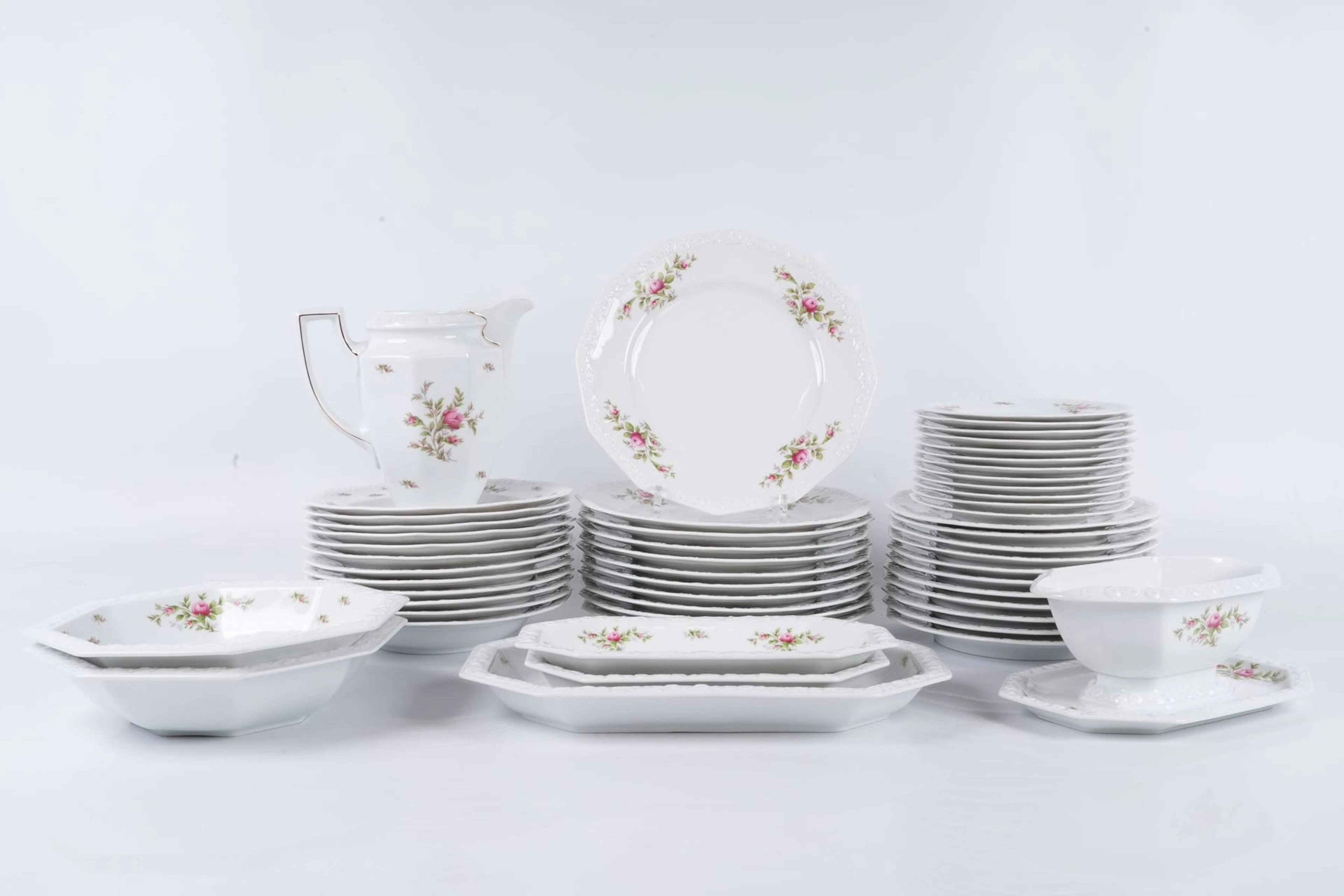 MATSERVIS, 53 delar, "Maria", Rosenthal