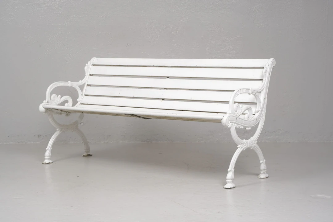 TRÄDGÅRDSSOFFA, gjuten aluminium, Byarums bruk