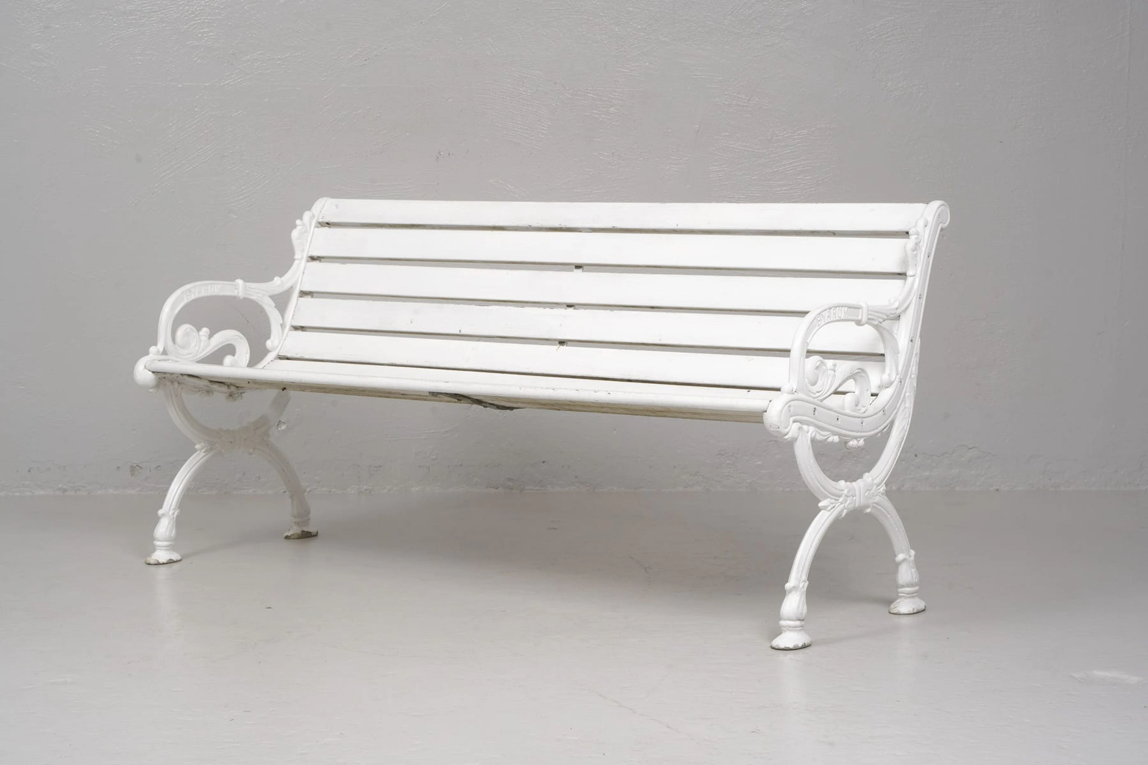 TRÄDGÅRDSSOFFA, gjuten aluminium, Byarums bruk