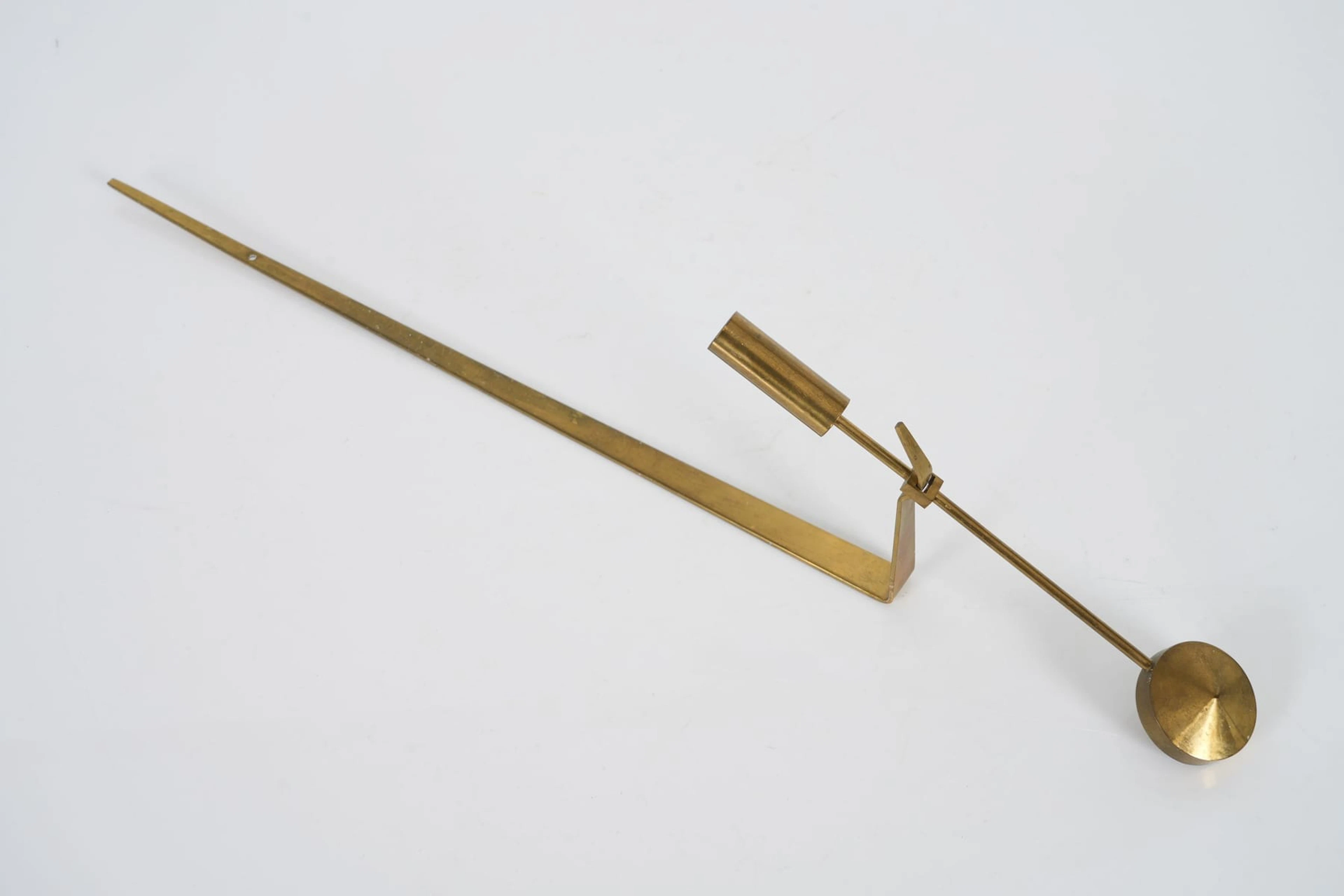 PIERRE FORSSELL (1925-2004), vägglampett, "Pendel", Skultuna Bruk