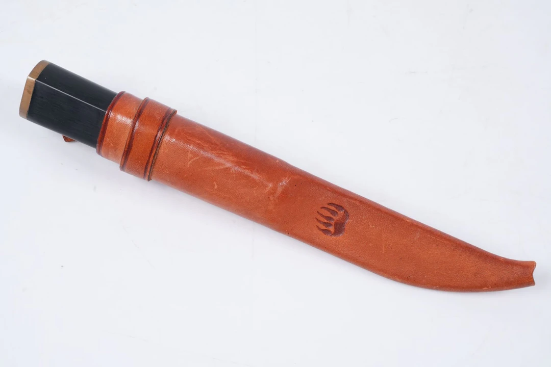 TAPIO WIRKKALA, kniv, rostfritt stål, nylon, mässing, Hackman, formgiven