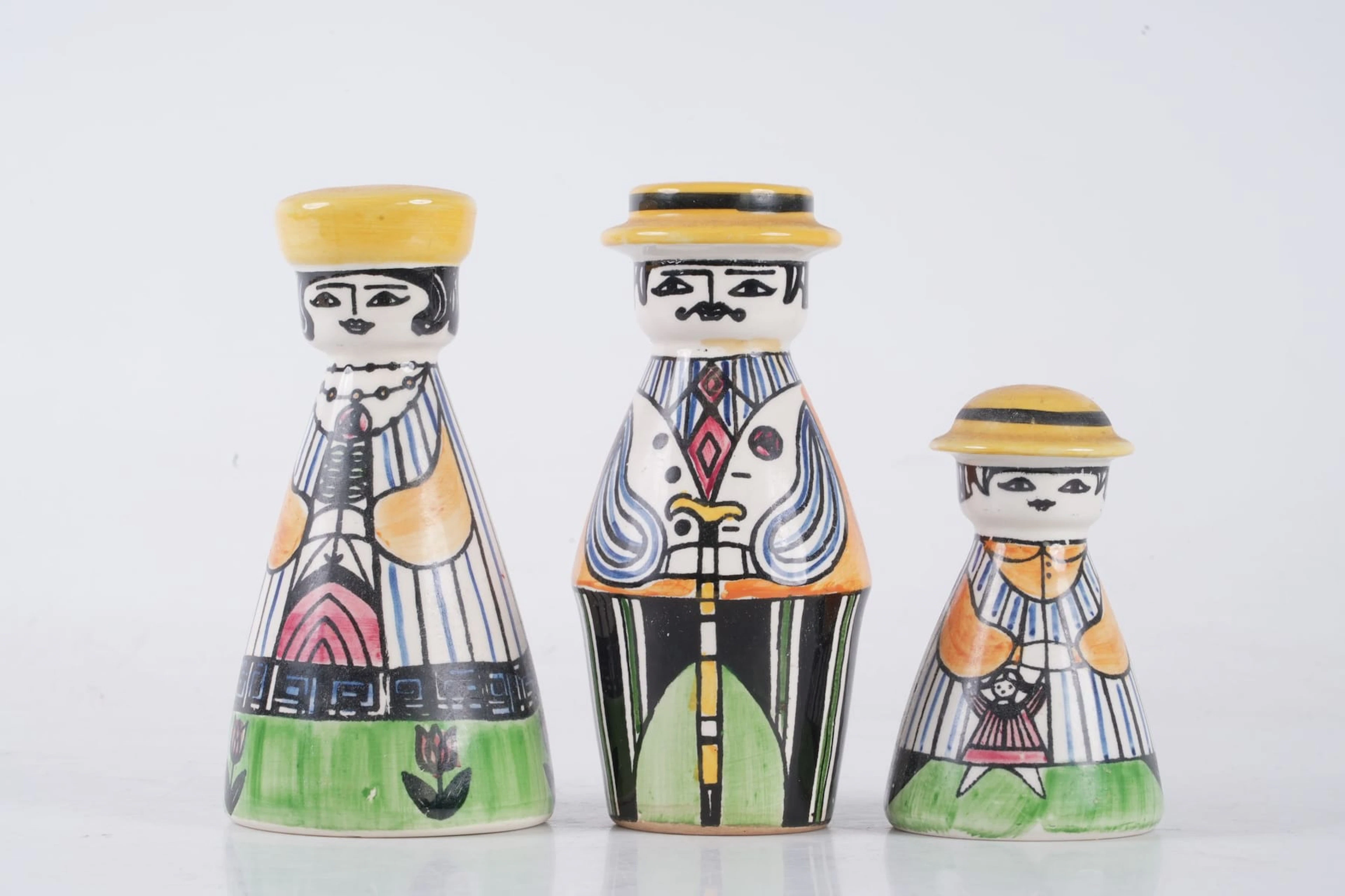 ANITA NYLUND (1931-2023), ströare, 3 st, "Familjen Pepparsson", Jie Gantofta