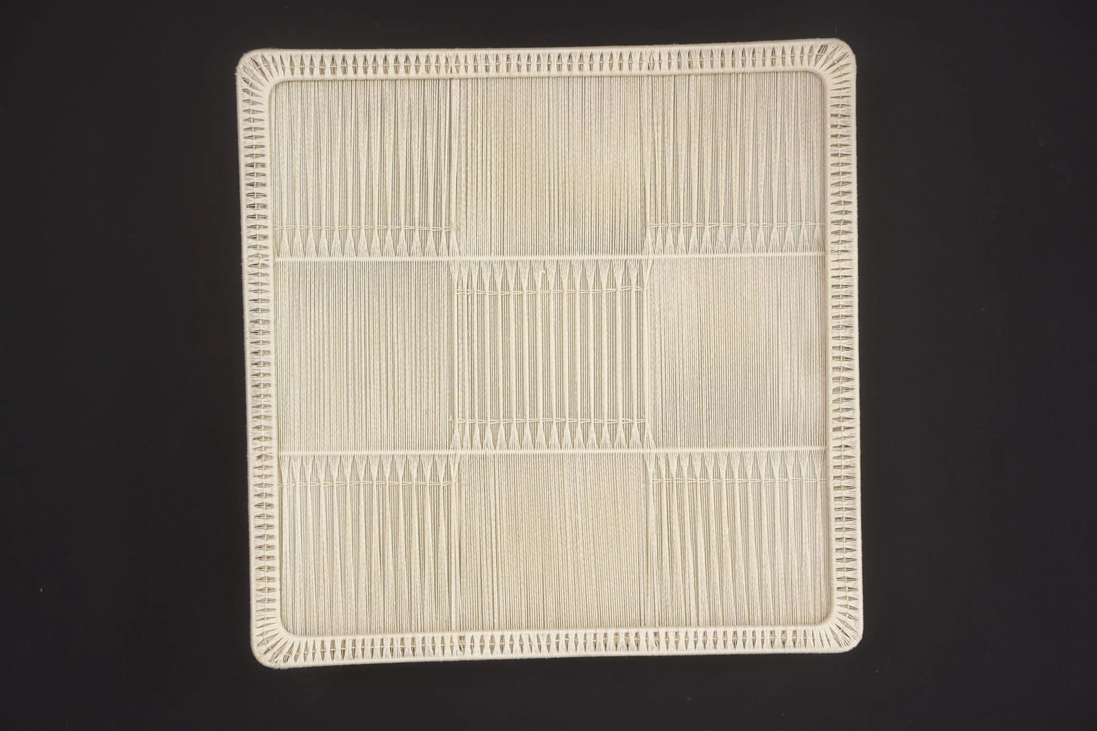 TAKPLAFOND, textil på metallram, 1960-tal
