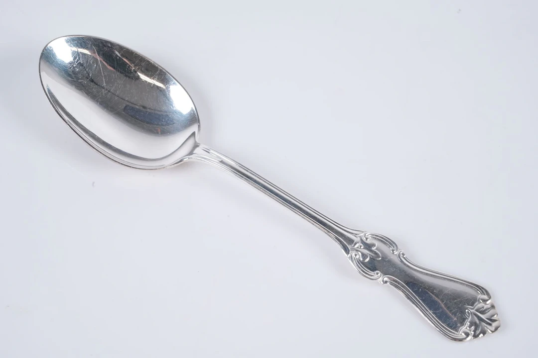 DESSERTSKEDAR, 12 st, silver, "Olga", GAB, 1959-1960, ca 399,09 g