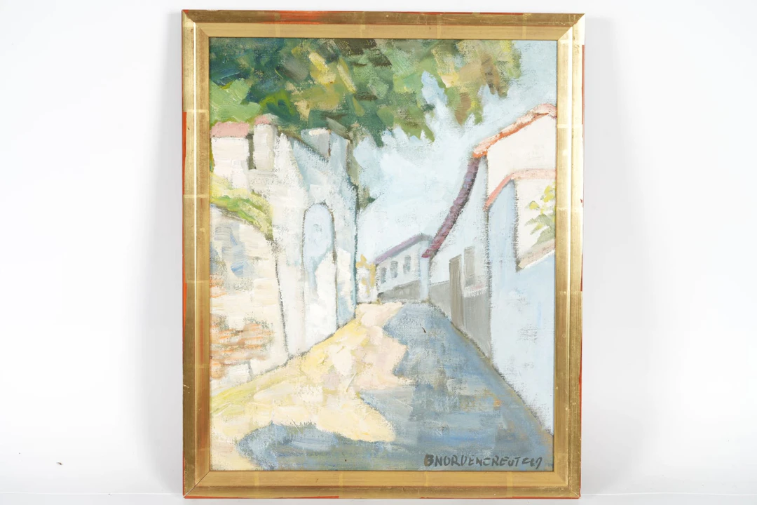 BRITA NORDENCREUTZ (1899-1982), olja på duk