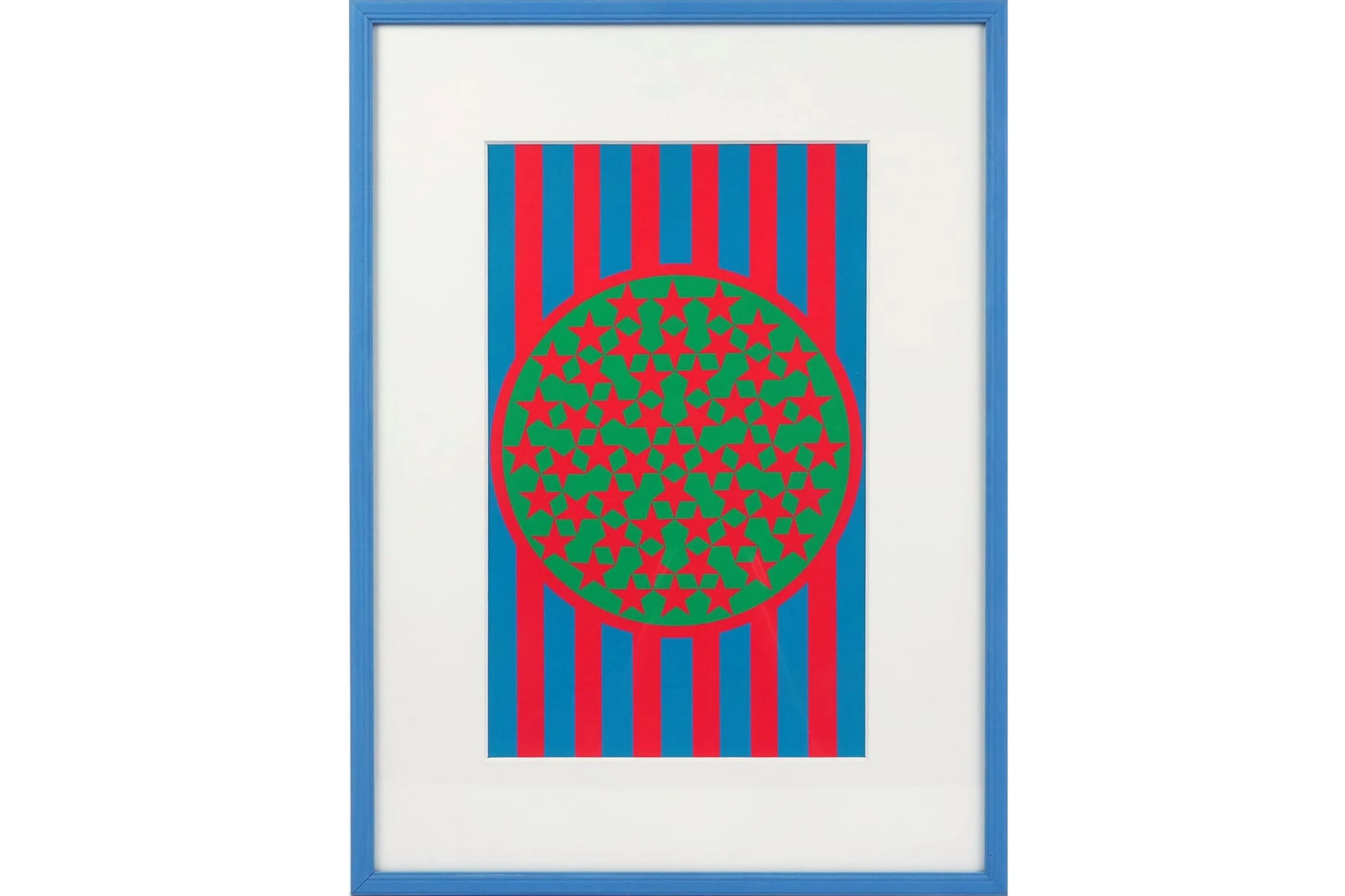 ROBERT INDIANA (USA, 1928-2018), efter, screentryck, "New Glory Banner"