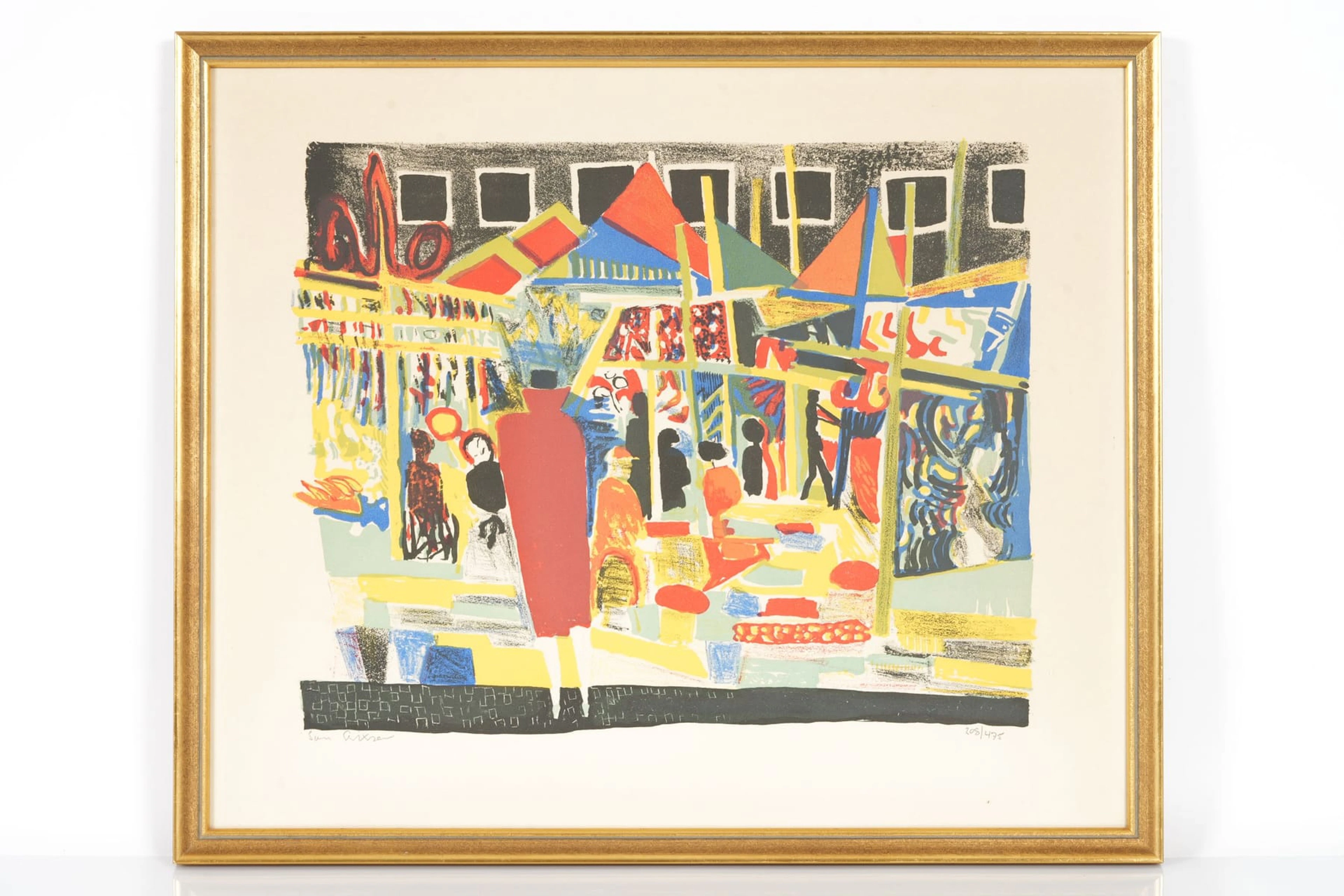 SVEN X:ET ERIXSON (1899-1970), färglitografi
