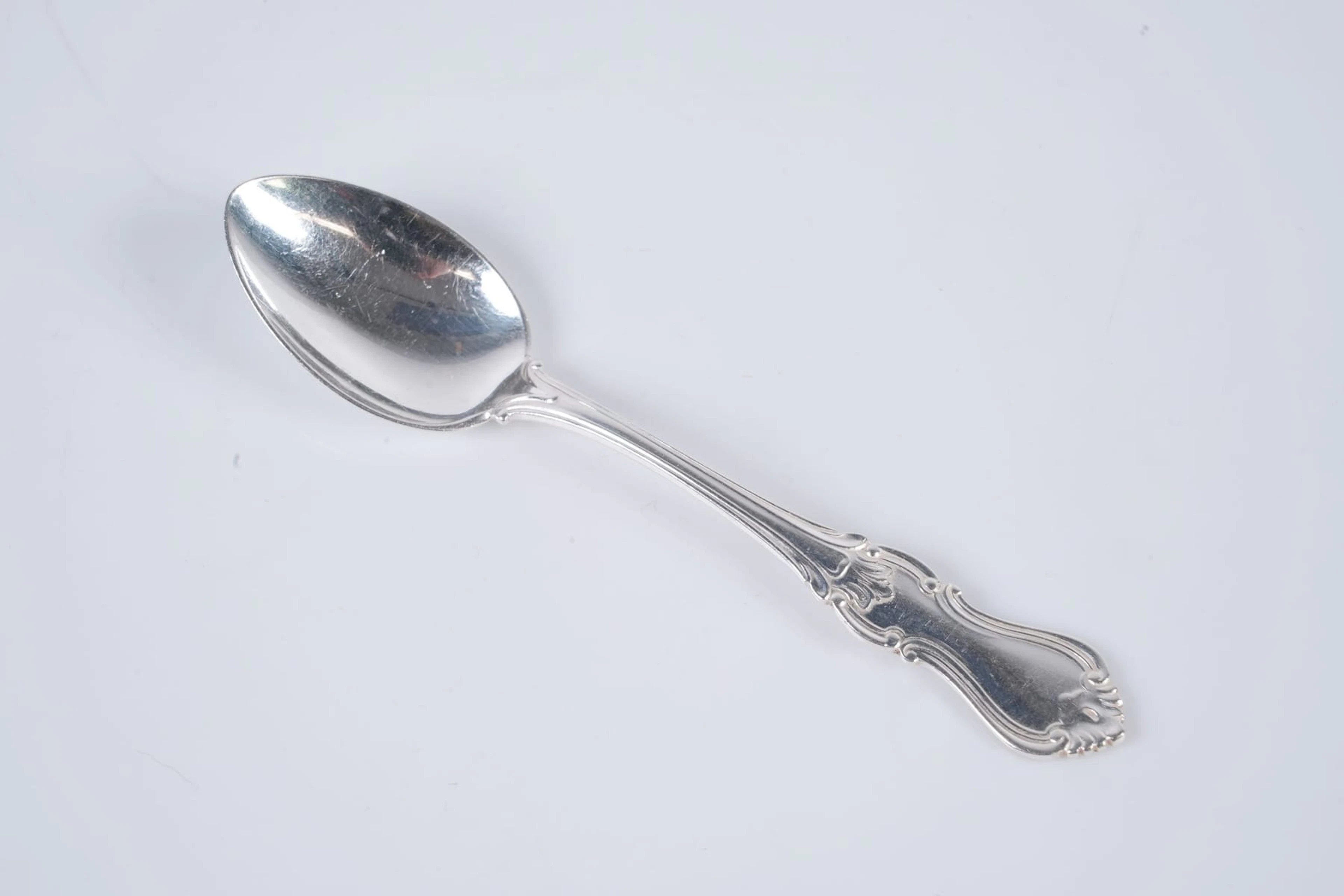 KAFFESKEDAR, 12 st, silver, "Olga", C G Hallberg, 1953-1954, ca 174,13 g