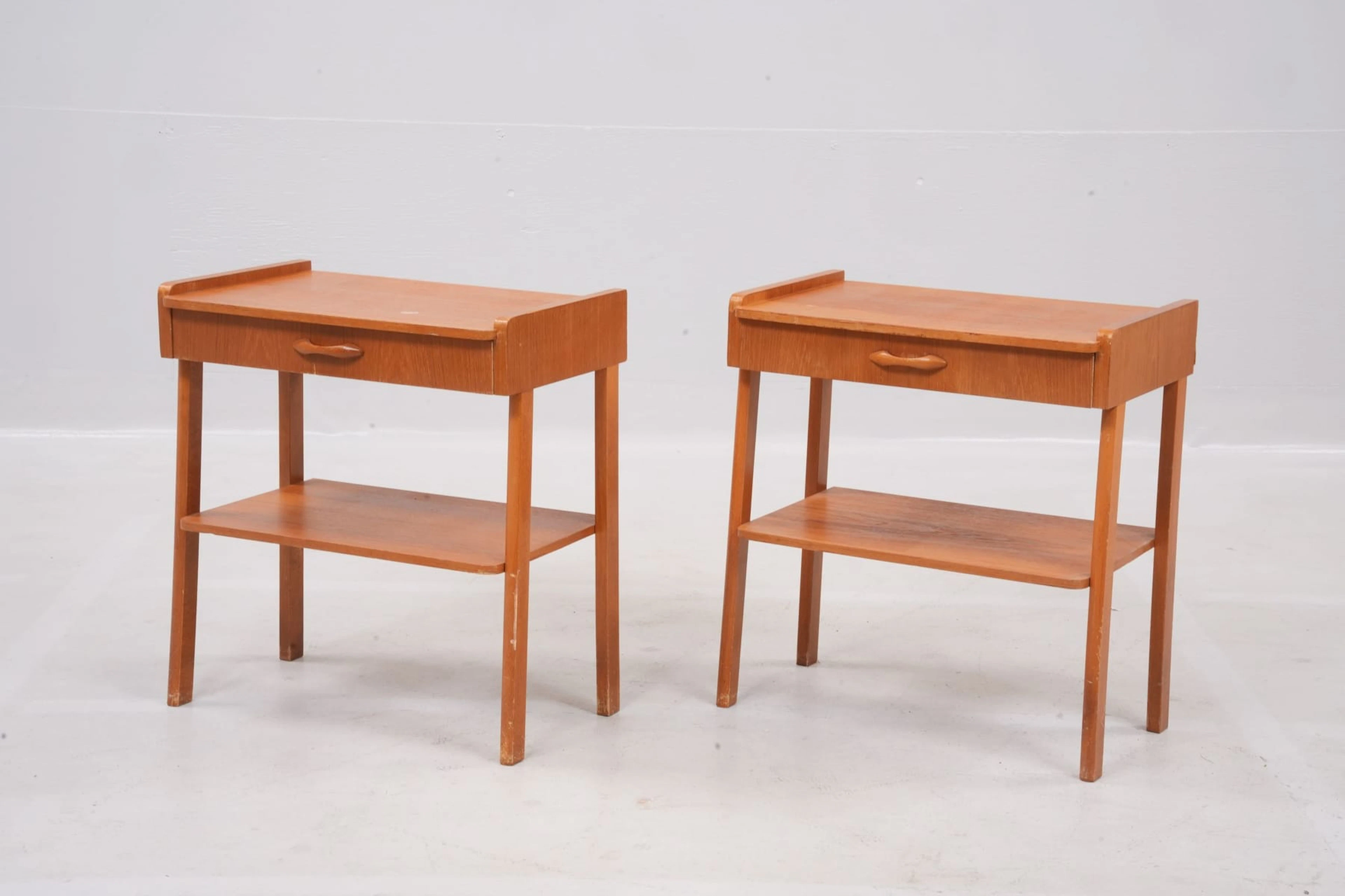SÄNGBORD, ett par, teak, 1900-talets andra hälft