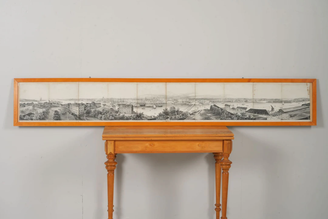 CARL JOHAN BILLMARK (1804–1870), efter, litografiskt tryck "Panorama