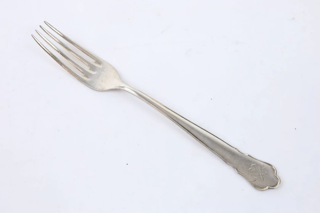 BORDSGAFFLAR, 11 st, silver, "Chippendale", GAB, ca 360,92 g