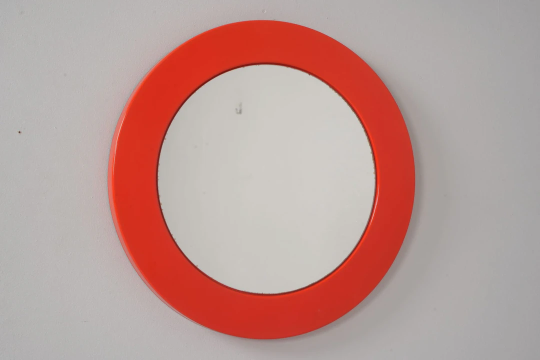 SPEGEL, lackad metall, 1960/1970-tal