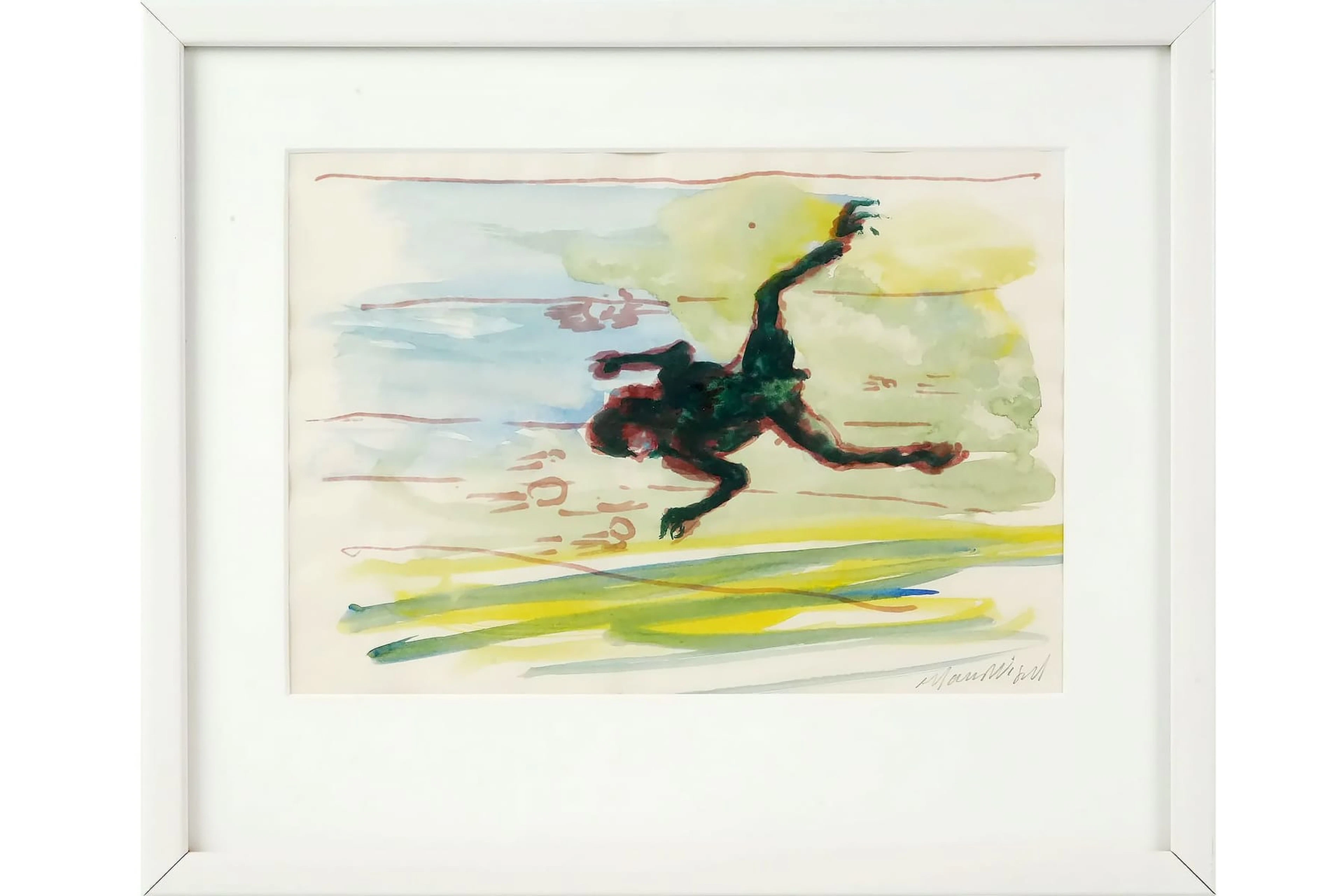 HANS WIGERT (1932-2015), akvarell