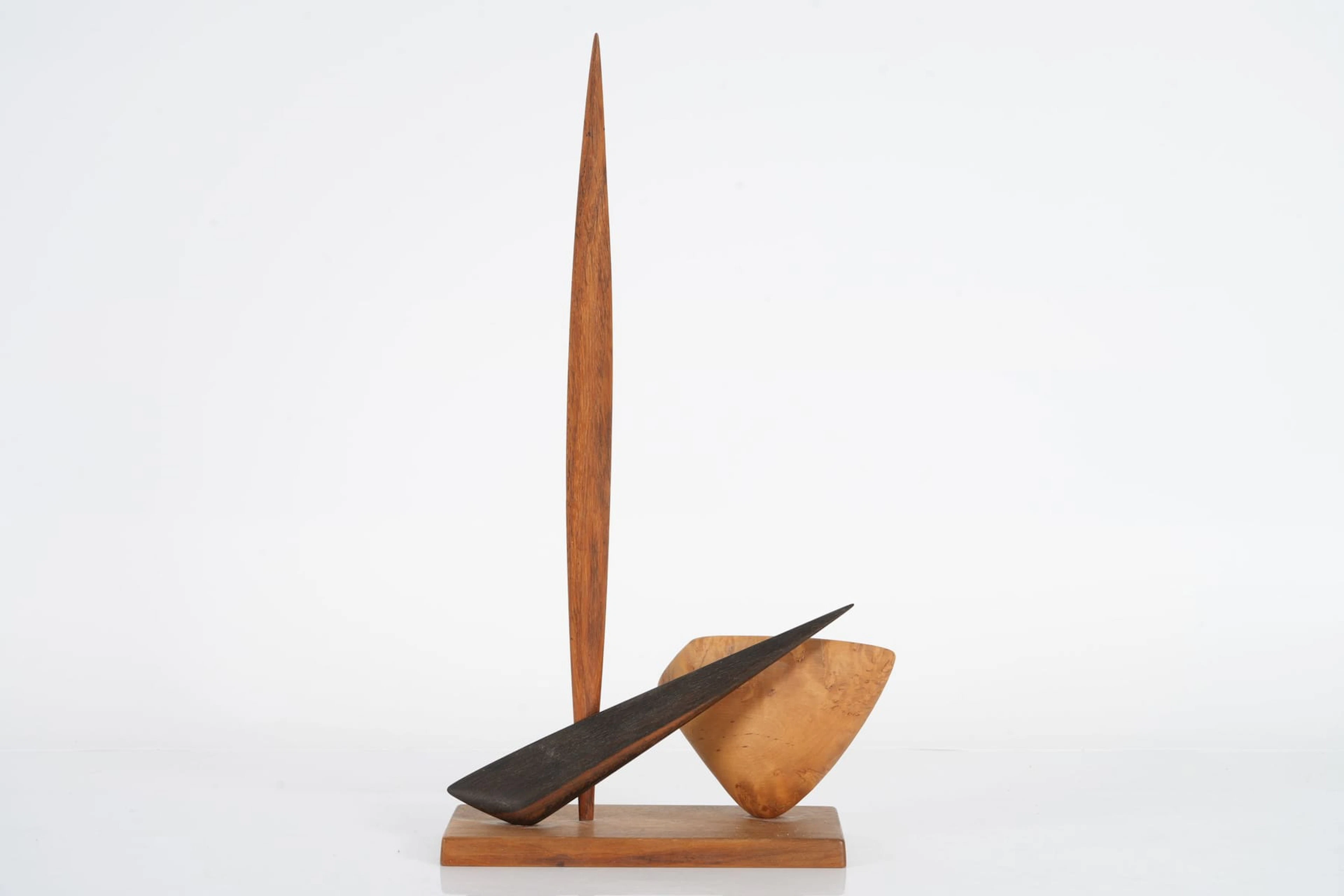 OLLE NORDLUND (1919-1996), skulptur, trä