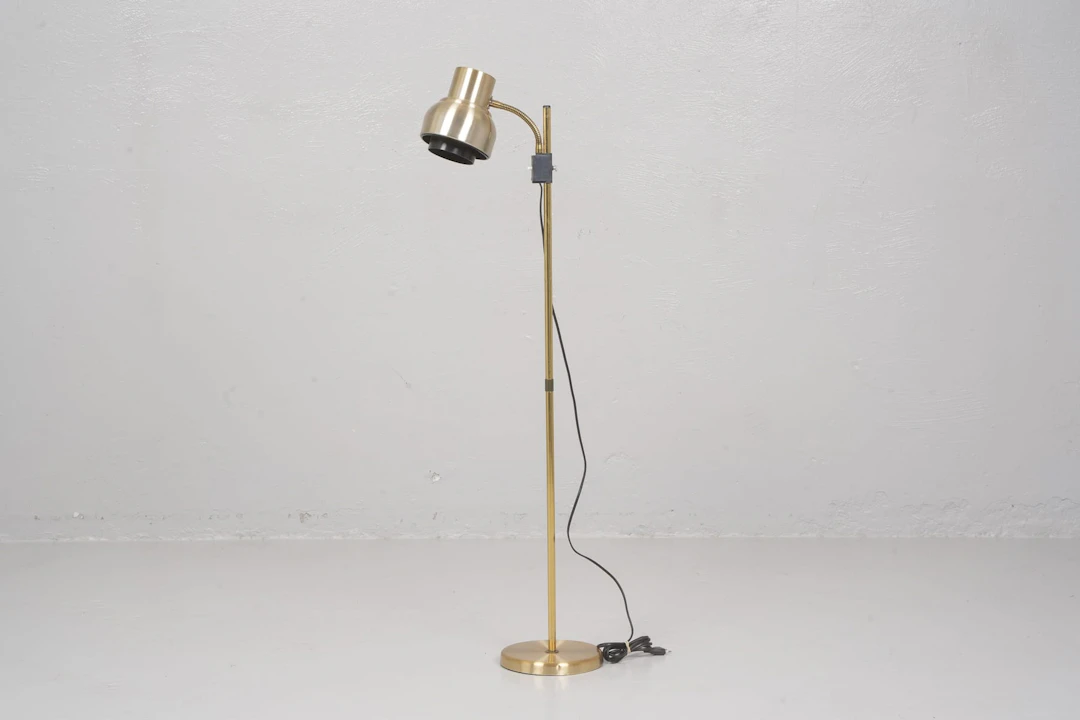GOLVLAMPA, mässing
