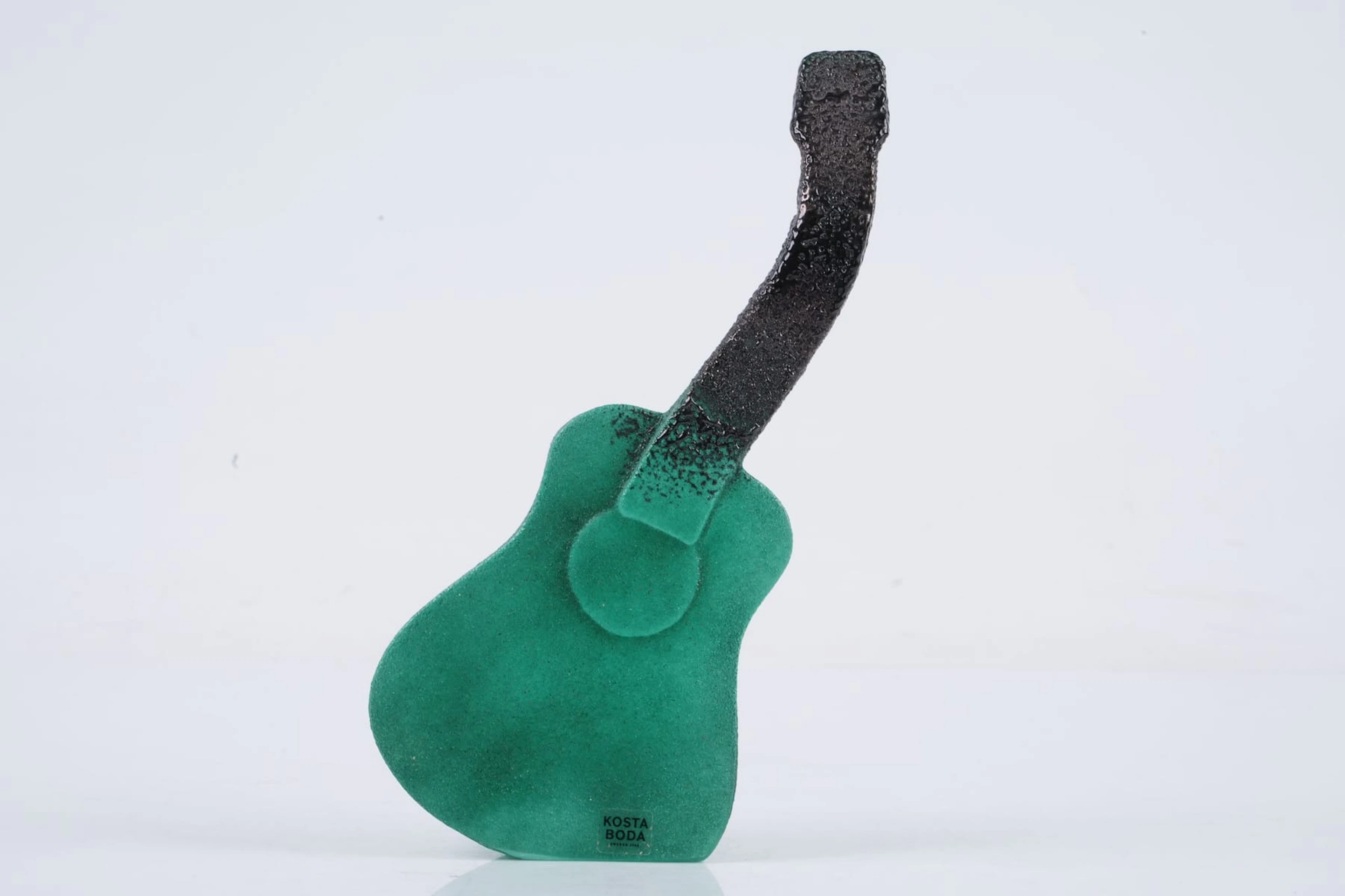 KJELL ENGMAN (1946), konstglas, gitarr, ur serien "The Band", Kosta Boda