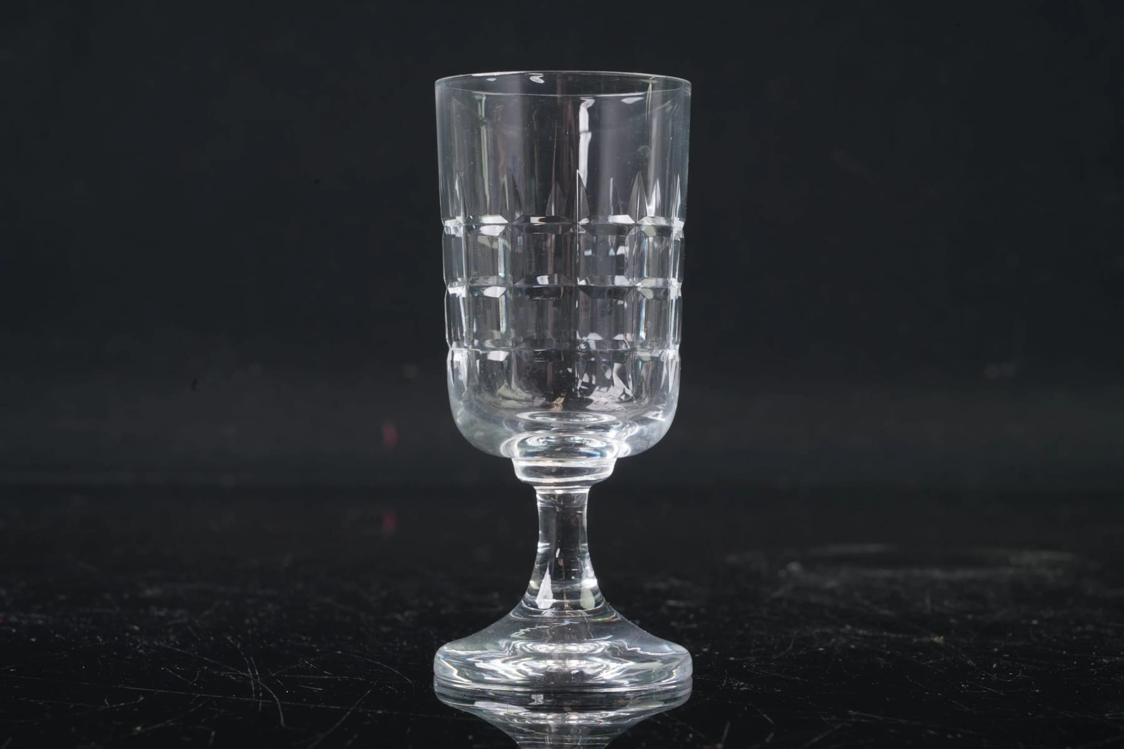 VICKE LINDSTRAND (1904-1983), likörglas, 10 st, "City", Kosta Boda