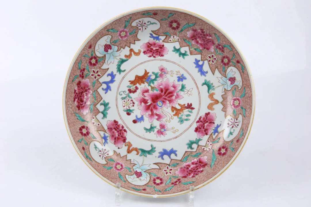 SKÅLFAT, famille rose, Qingdynastin, 1830-1890-tal