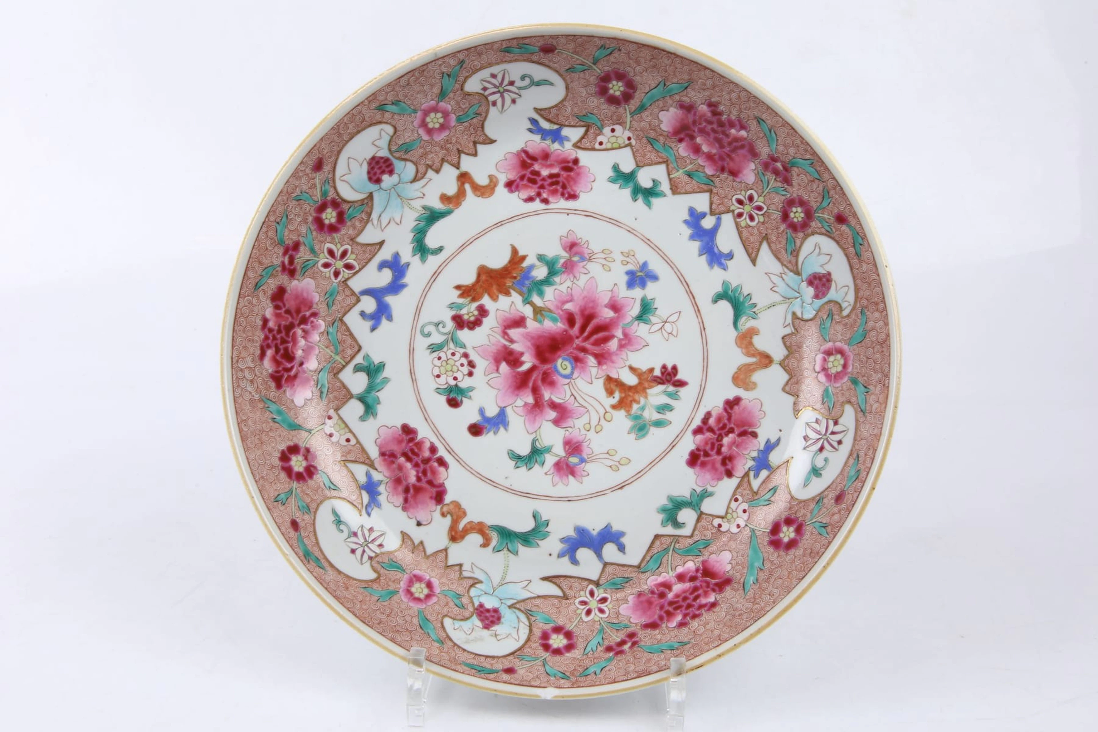 SKÅLFAT, famille rose, Qingdynastin, 1830-1890-tal
